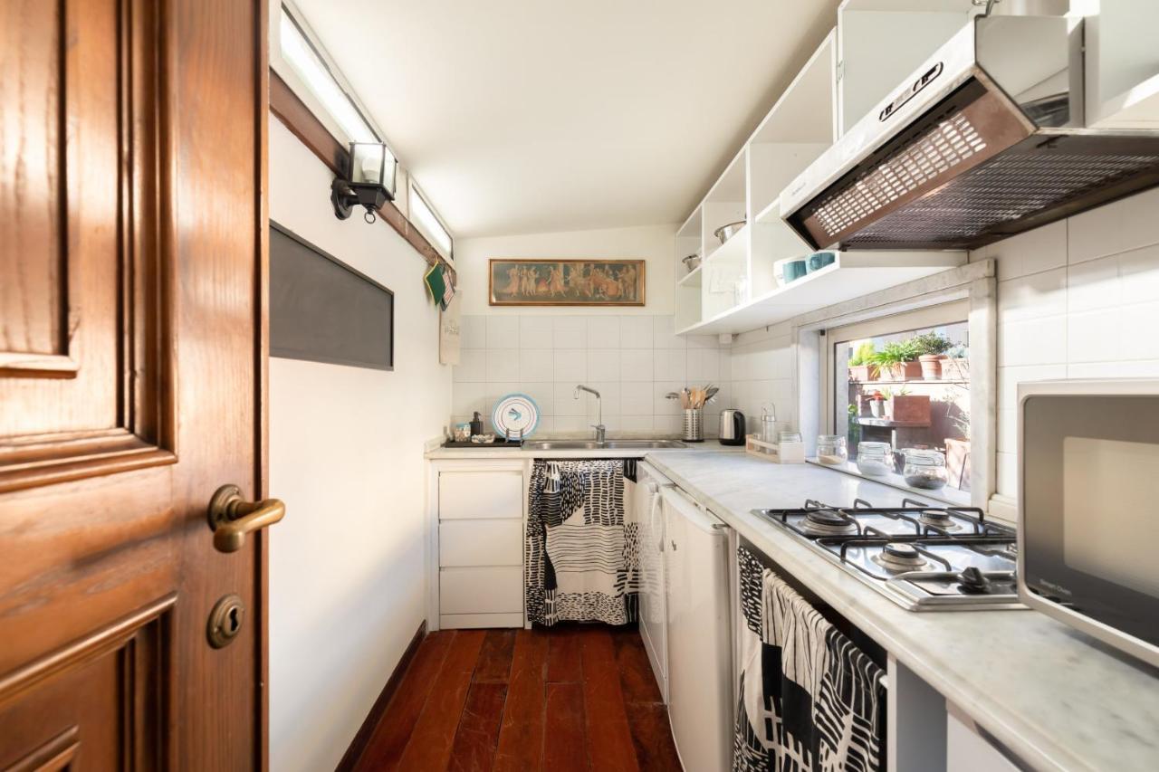 Bright And Comfy Terraced In Trastevere Apartamento *