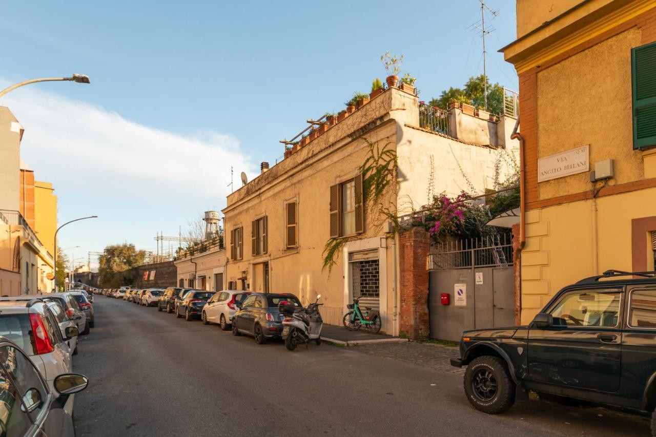 Apartment Bright And Comfy Terraced In Trastevere Rome