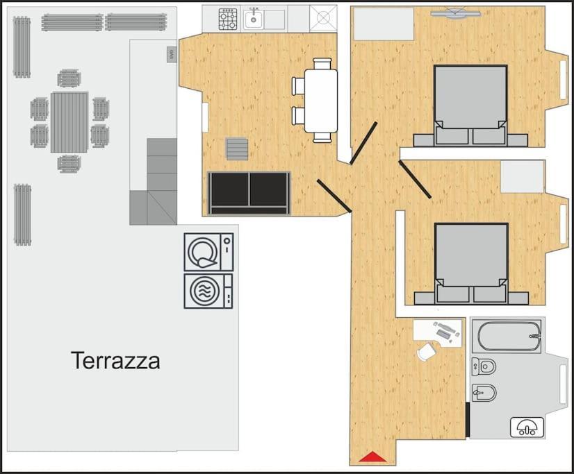 Apartamento Casa Antica - Antique With Private Terrace Roma
