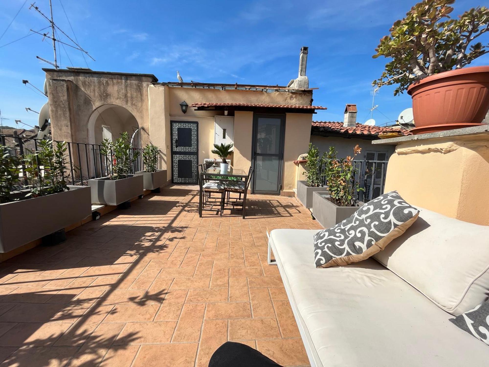 Navona,campo De Fiori Roof House Apartment Rome