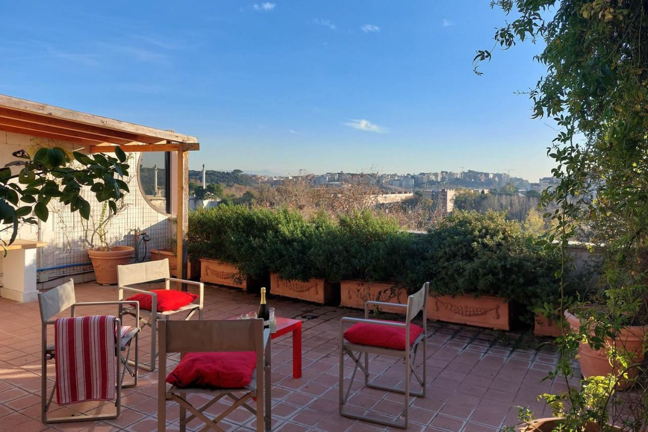 Beautiful Loft In Ponte Milvio With Terrace Appartement *
