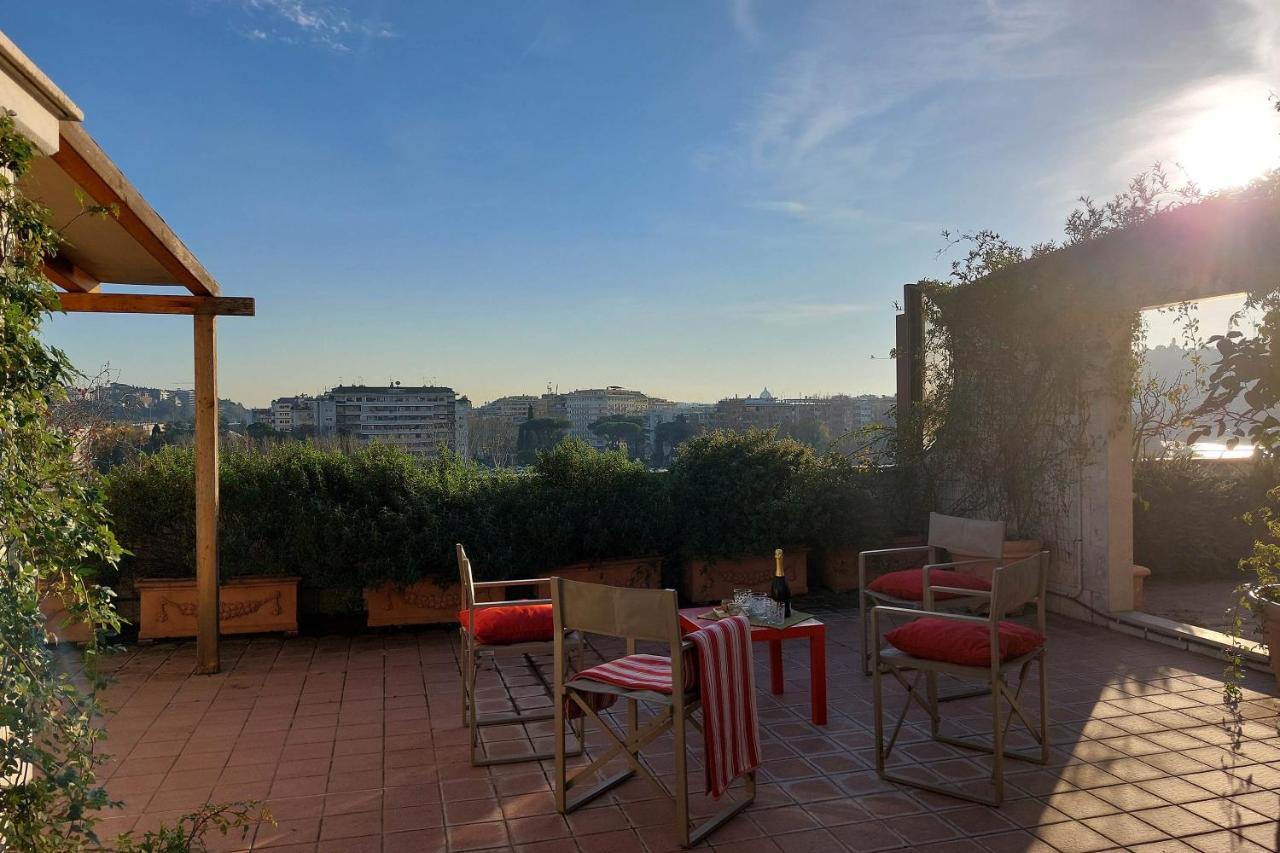 Beautiful Loft In Ponte Milvio With Terrace Appartamento