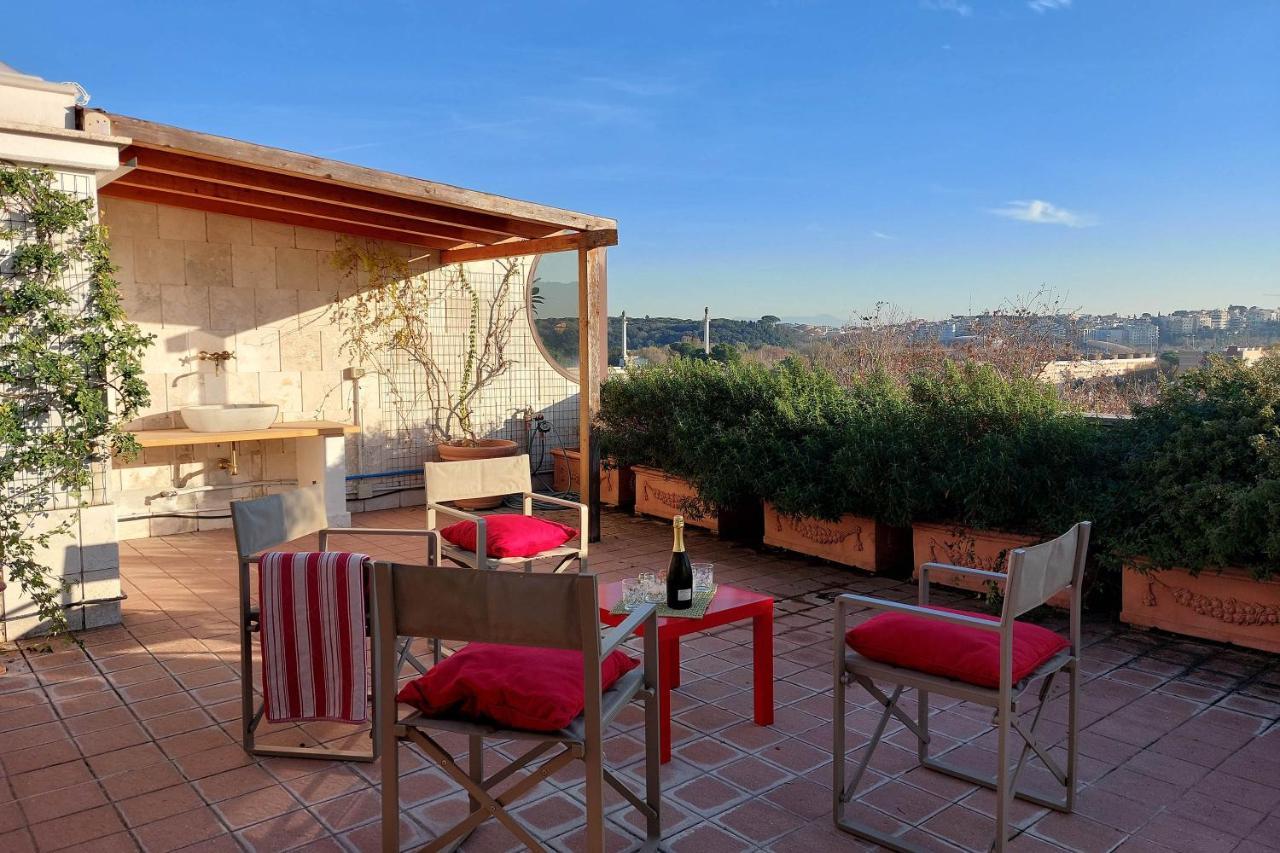 Beautiful Loft In Ponte Milvio With Terrace * Roma