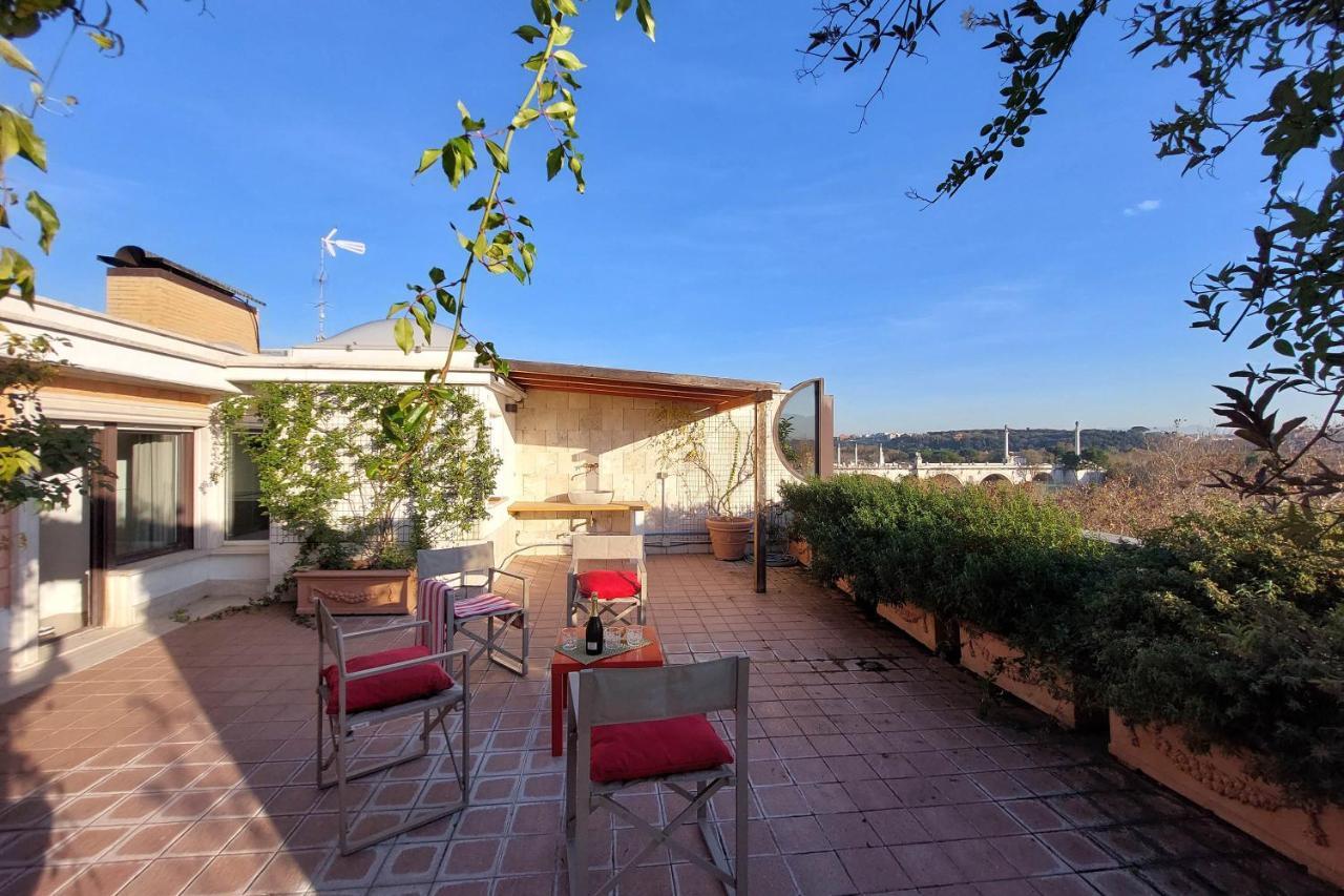 Beautiful Loft In Ponte Milvio With Terrace Appartamento