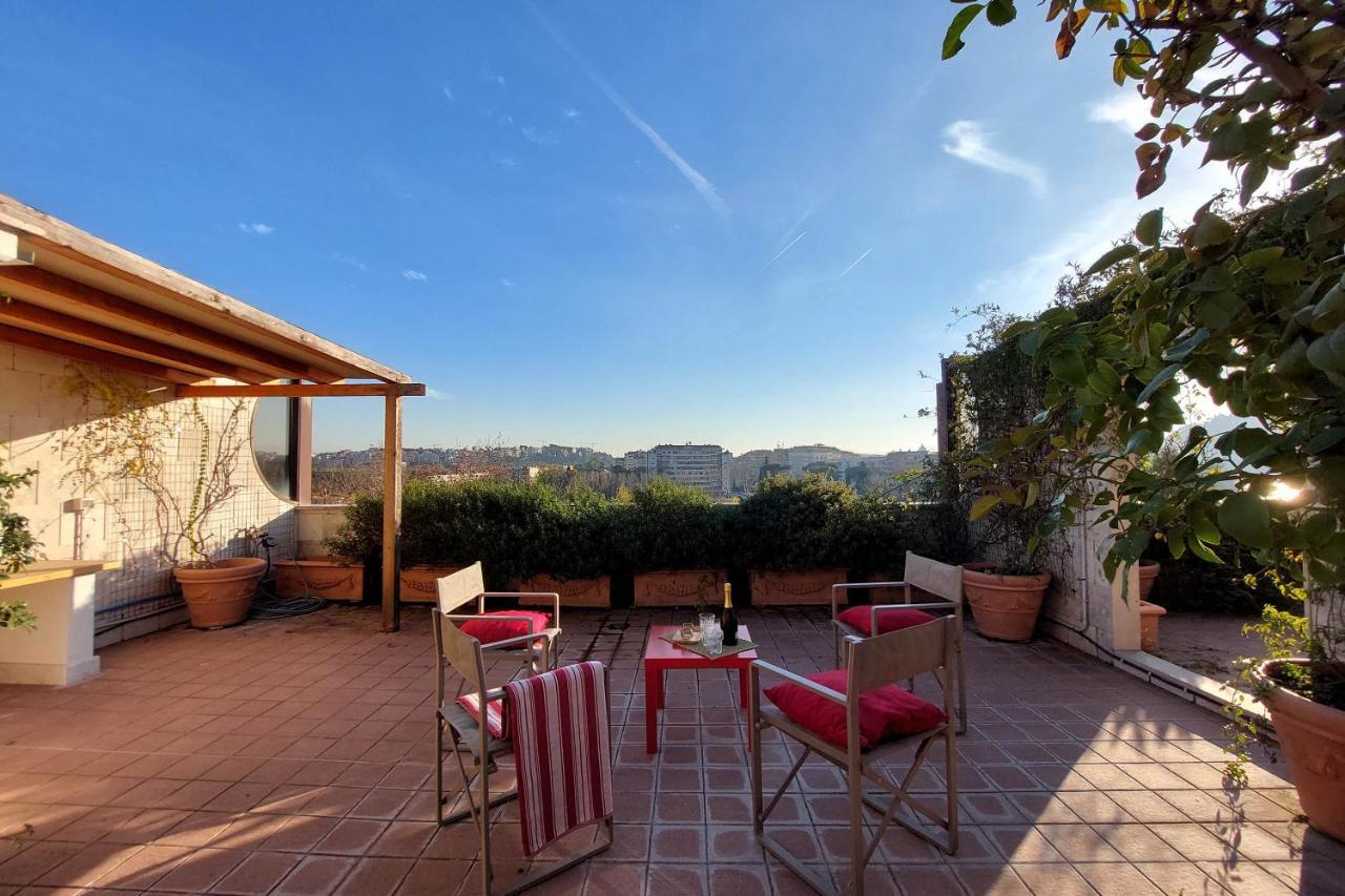 Beautiful Loft In Ponte Milvio With Terrace Appartamento Roma