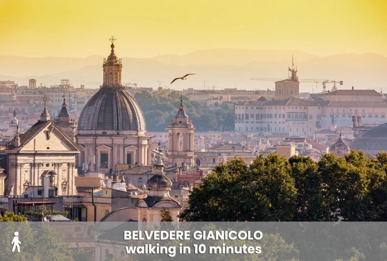 Sweet Modern House In Trastevere - Wifi & Netflix Apartment Rome