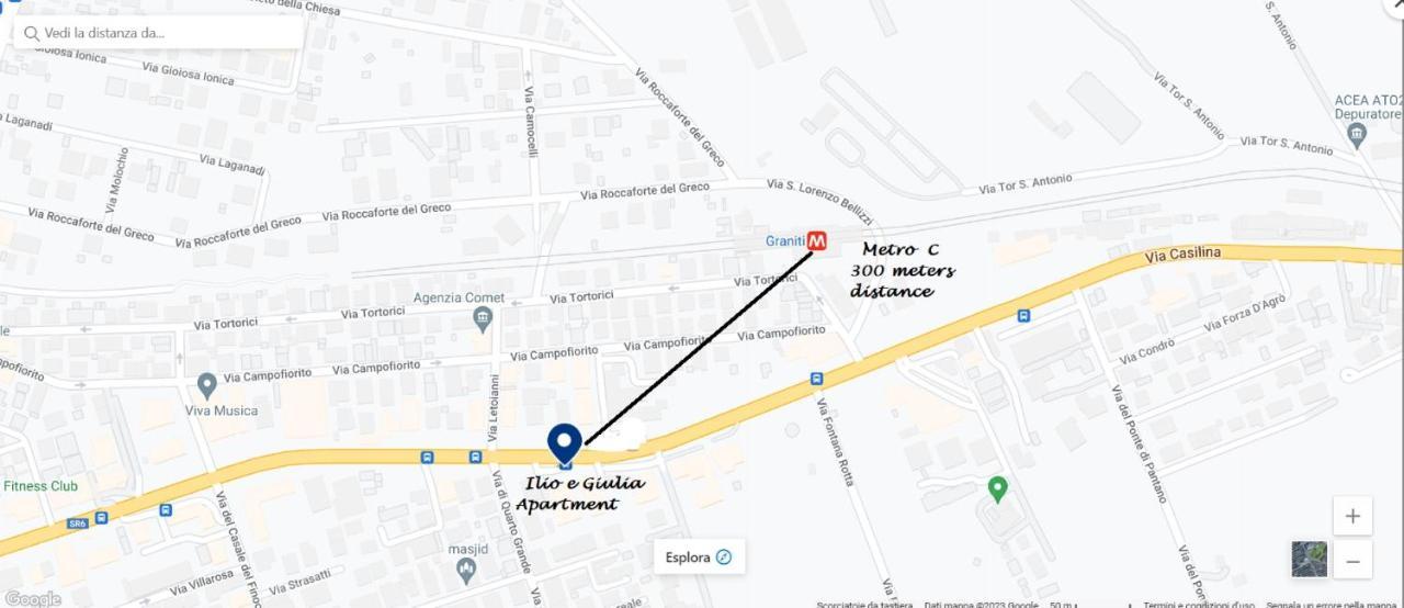 Ilio E Giulia Near Metro C Roma