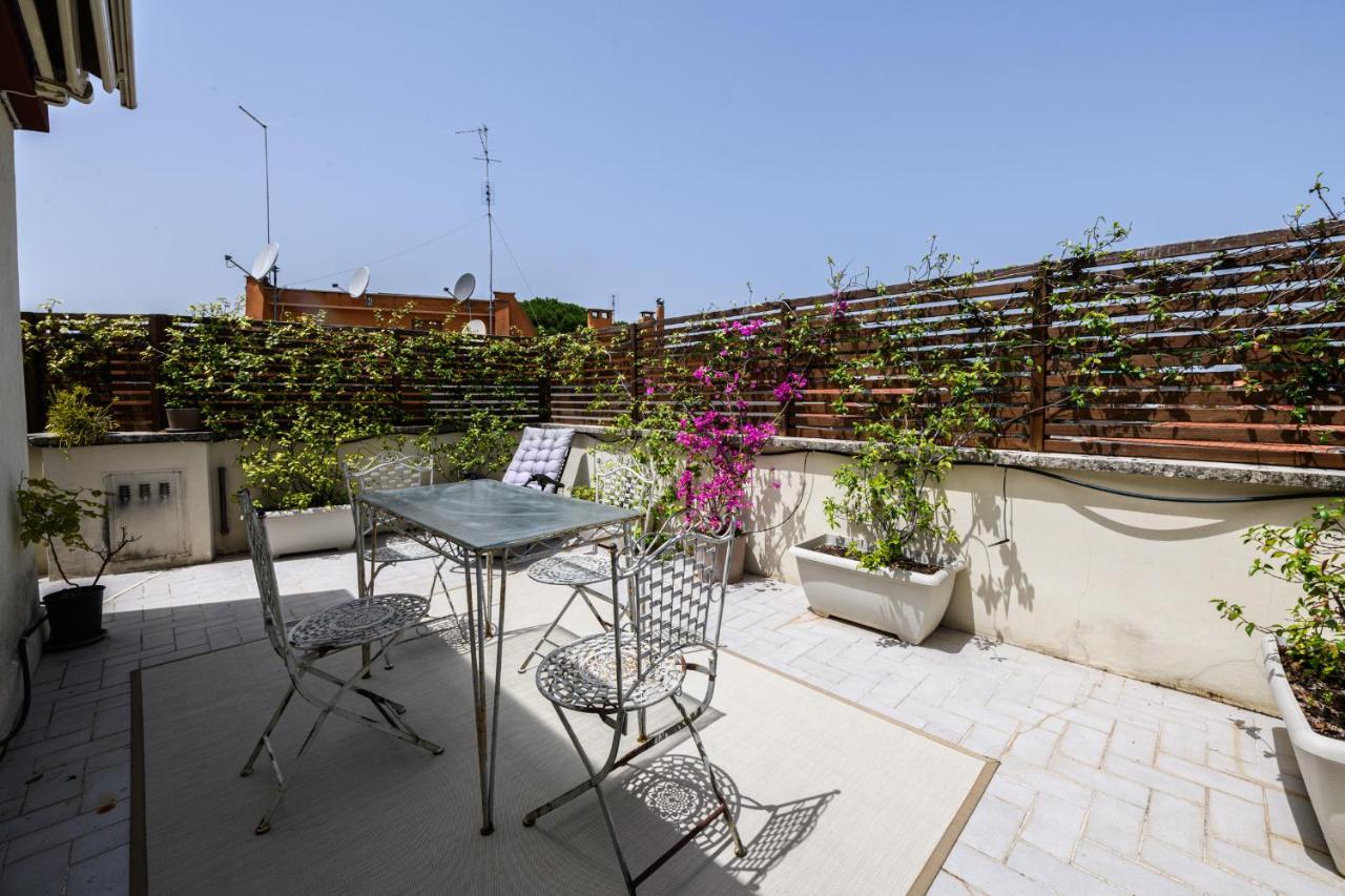 Appartement Rooftop Porretta Citta Giardino Check-in From 3 Pm To 10 Pm Rome