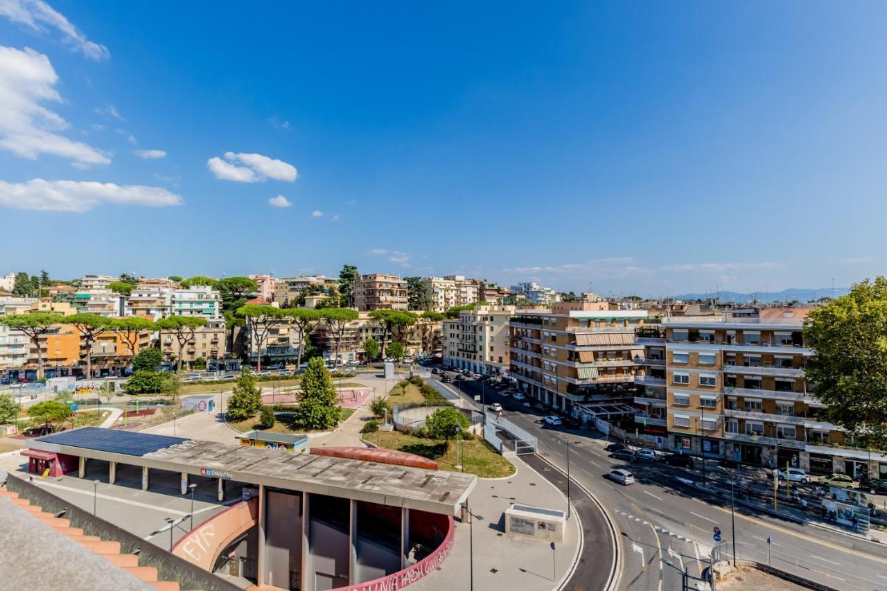 Bbhome Penthouse Bright And Elegant Metro Conca D'oro Roma