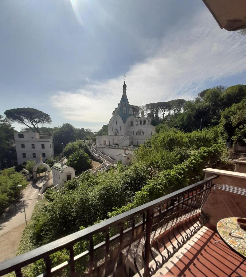 Loft Shabby Chic Con Vista Vicino Al Vaticano Rome