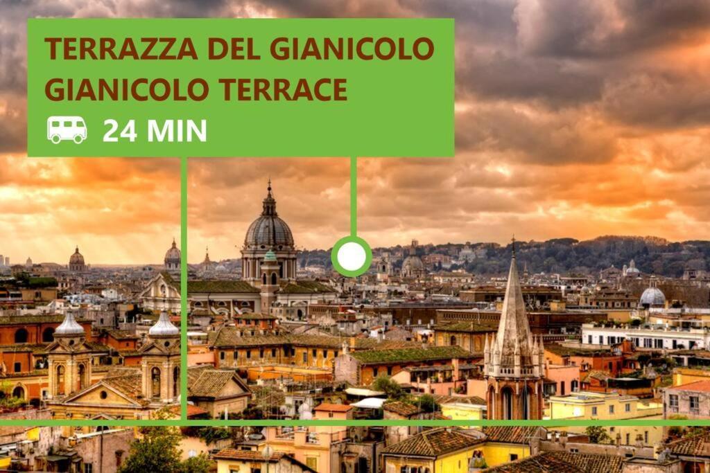 Appartamento Trastevere-monteverde Iper-accessoriata Roma