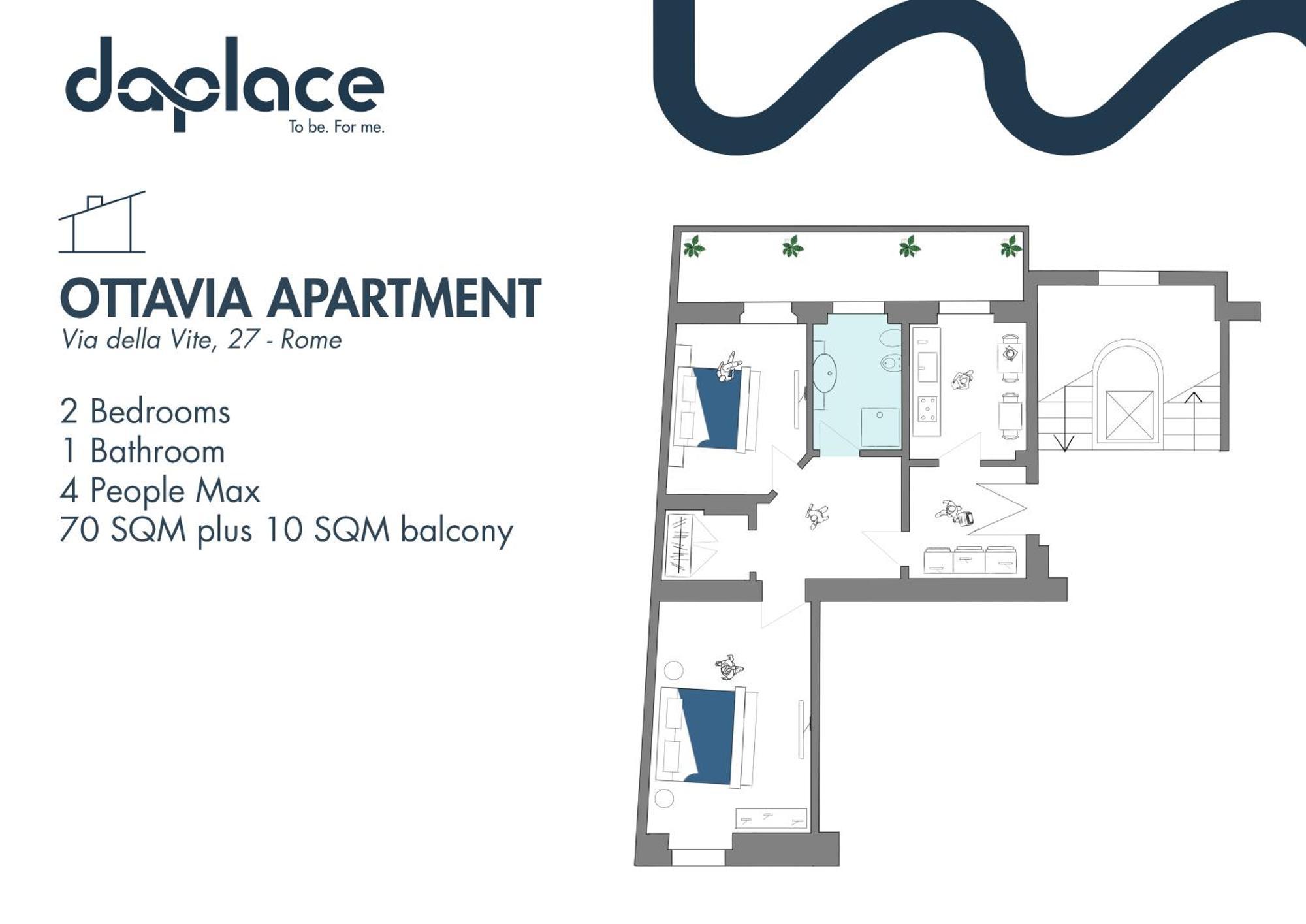 Daplace - Ottavia Apartment Rome