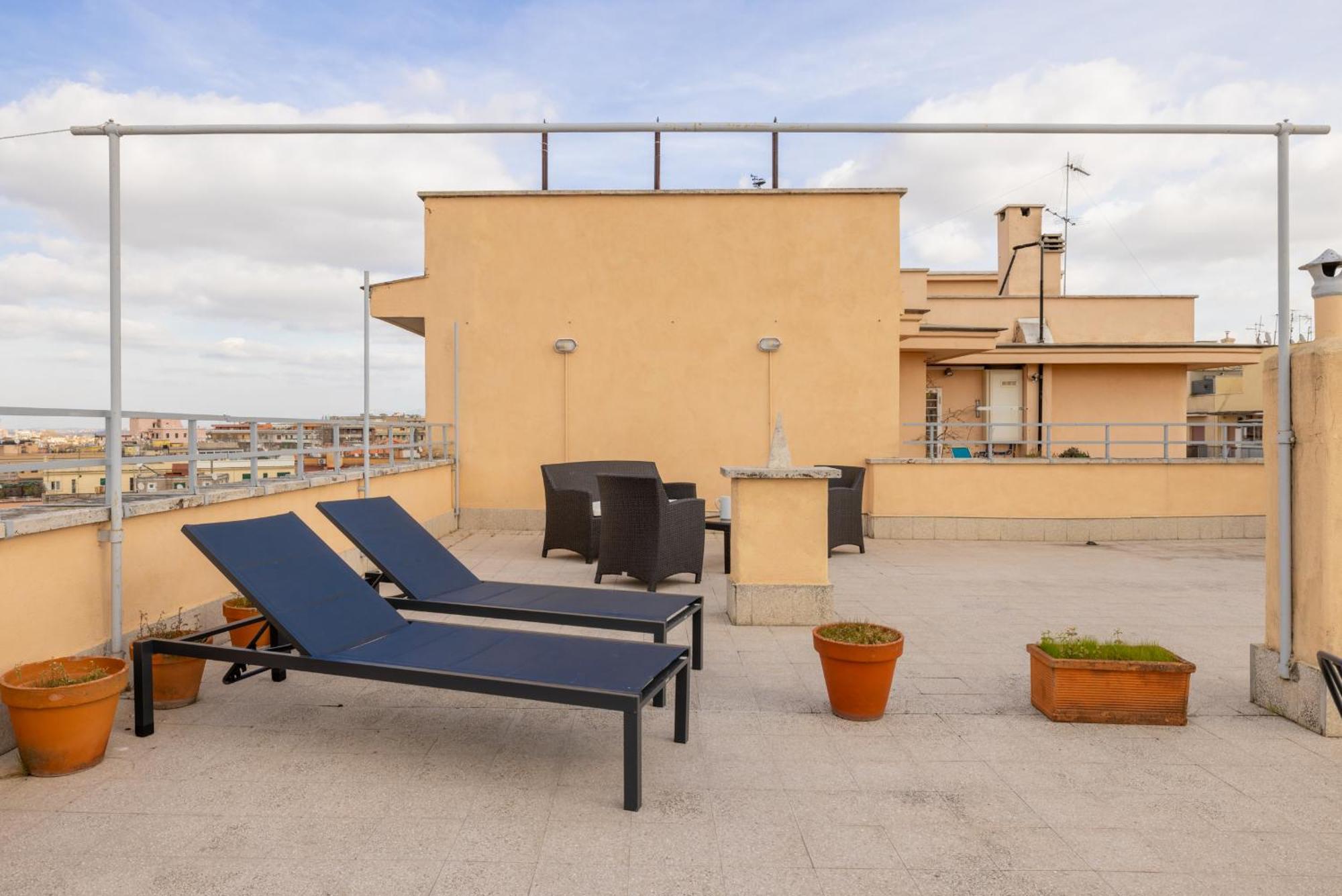Appartement Floor With Rooftop Terrace Near St. Peter Rome