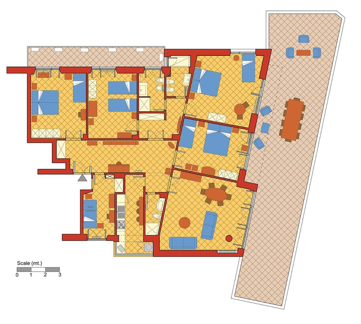 Romac San Saba 5-bedroom And Terrace Near Ostiense Apartment