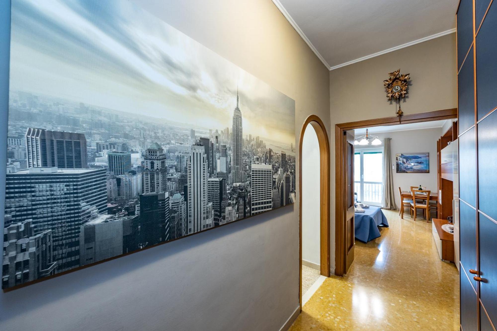 Big Air Conditioning Wifi Netflix 90 Mq Appartement