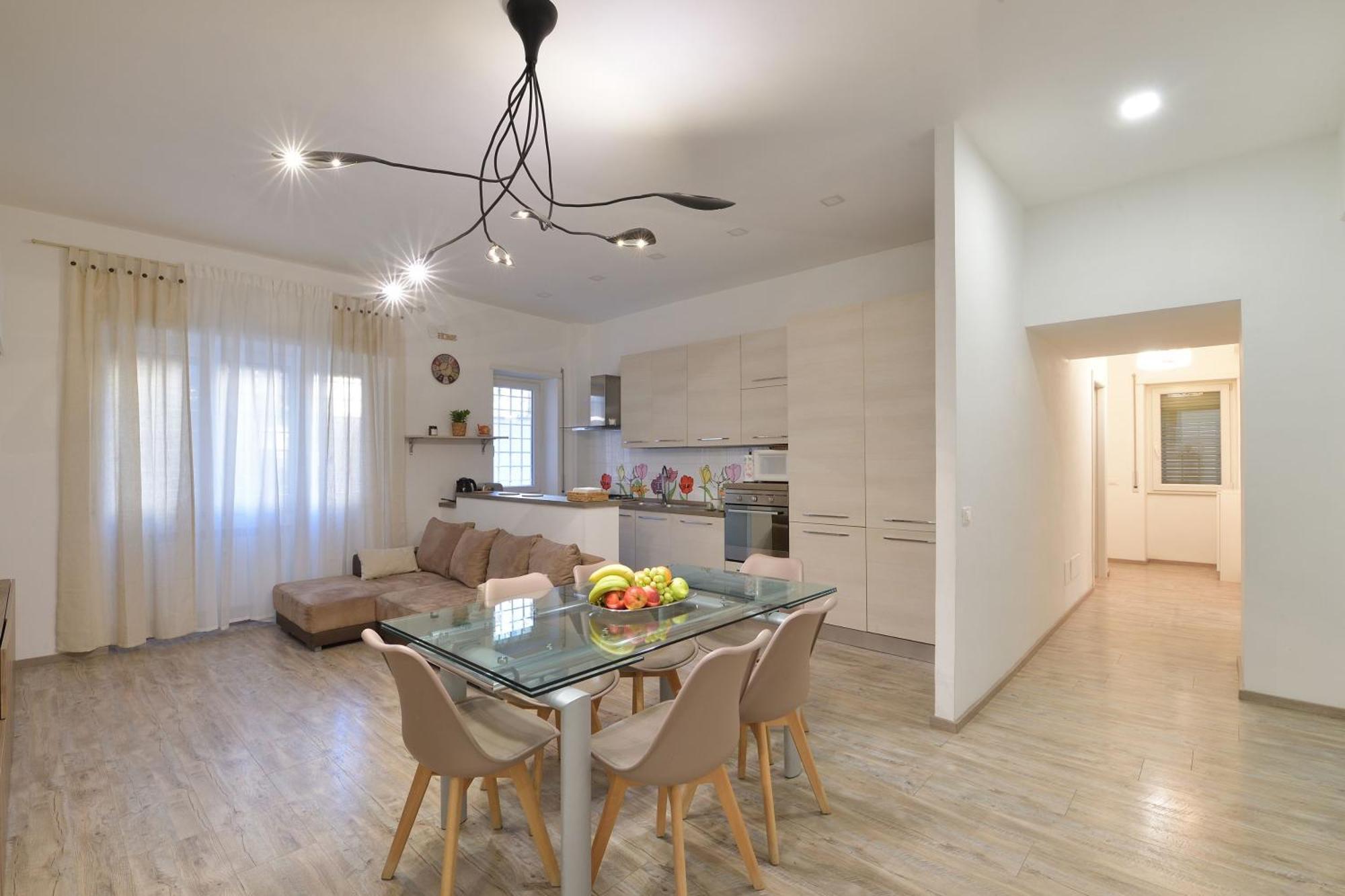 Appartement Modern And Cozy + 2bdr + Ostiense Rome