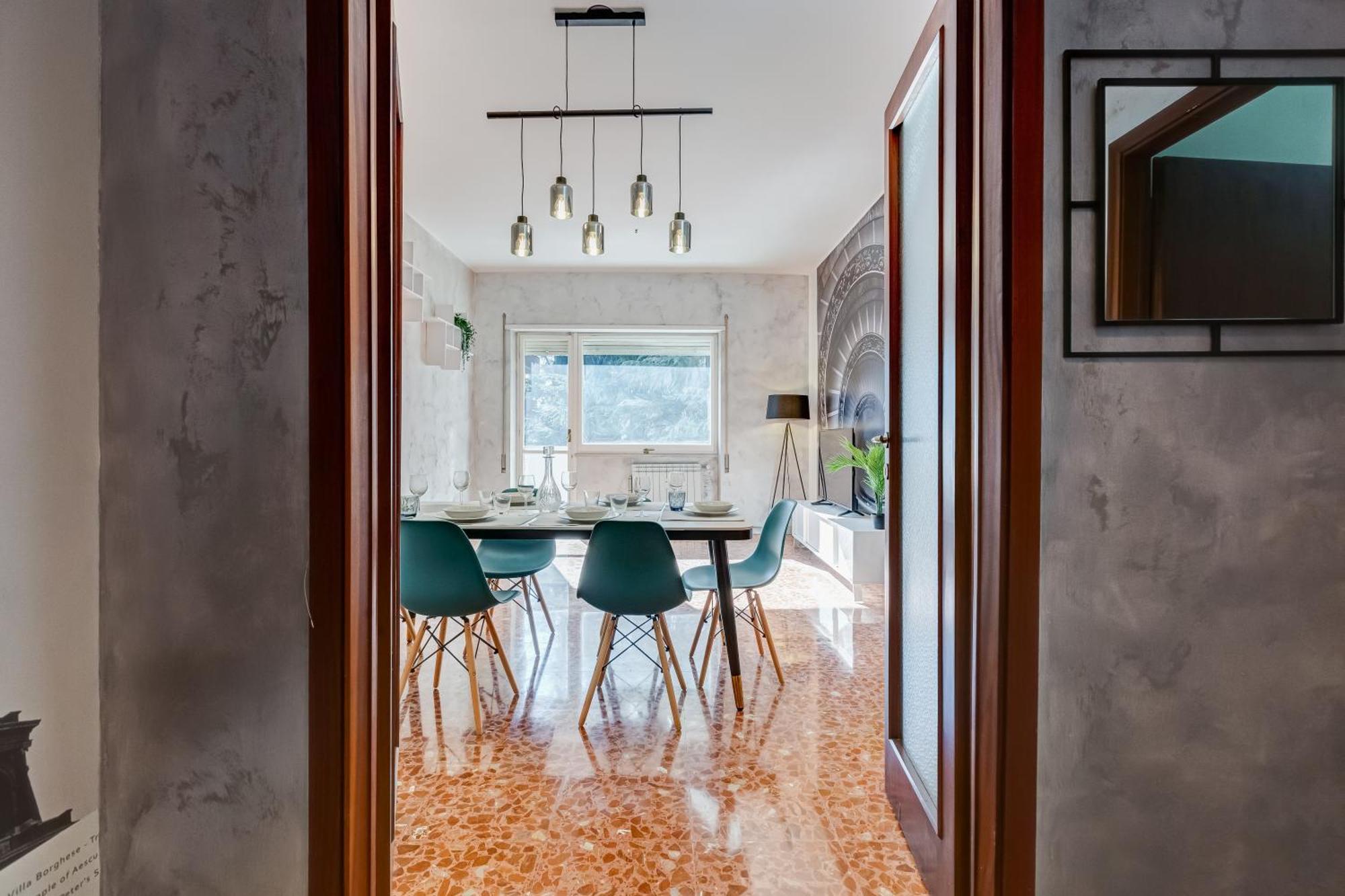 Apartment Large With Swimming Pool And Tennis Court Near The Station Rome