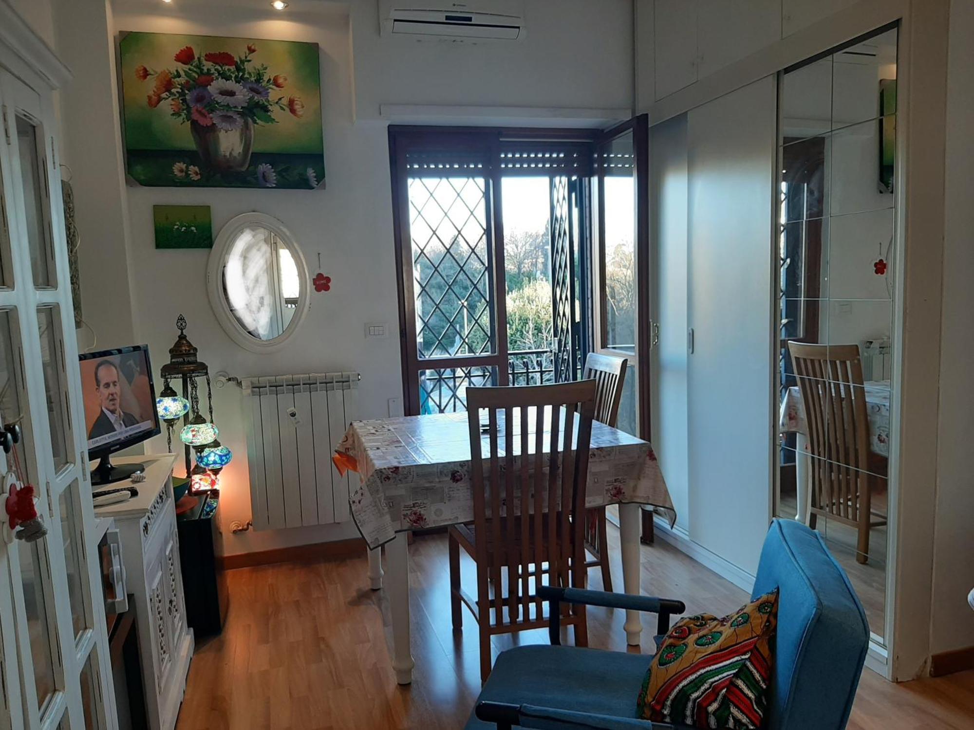 Loft Shabby Chic Con Vista Vicino Al Vaticano Apartment *