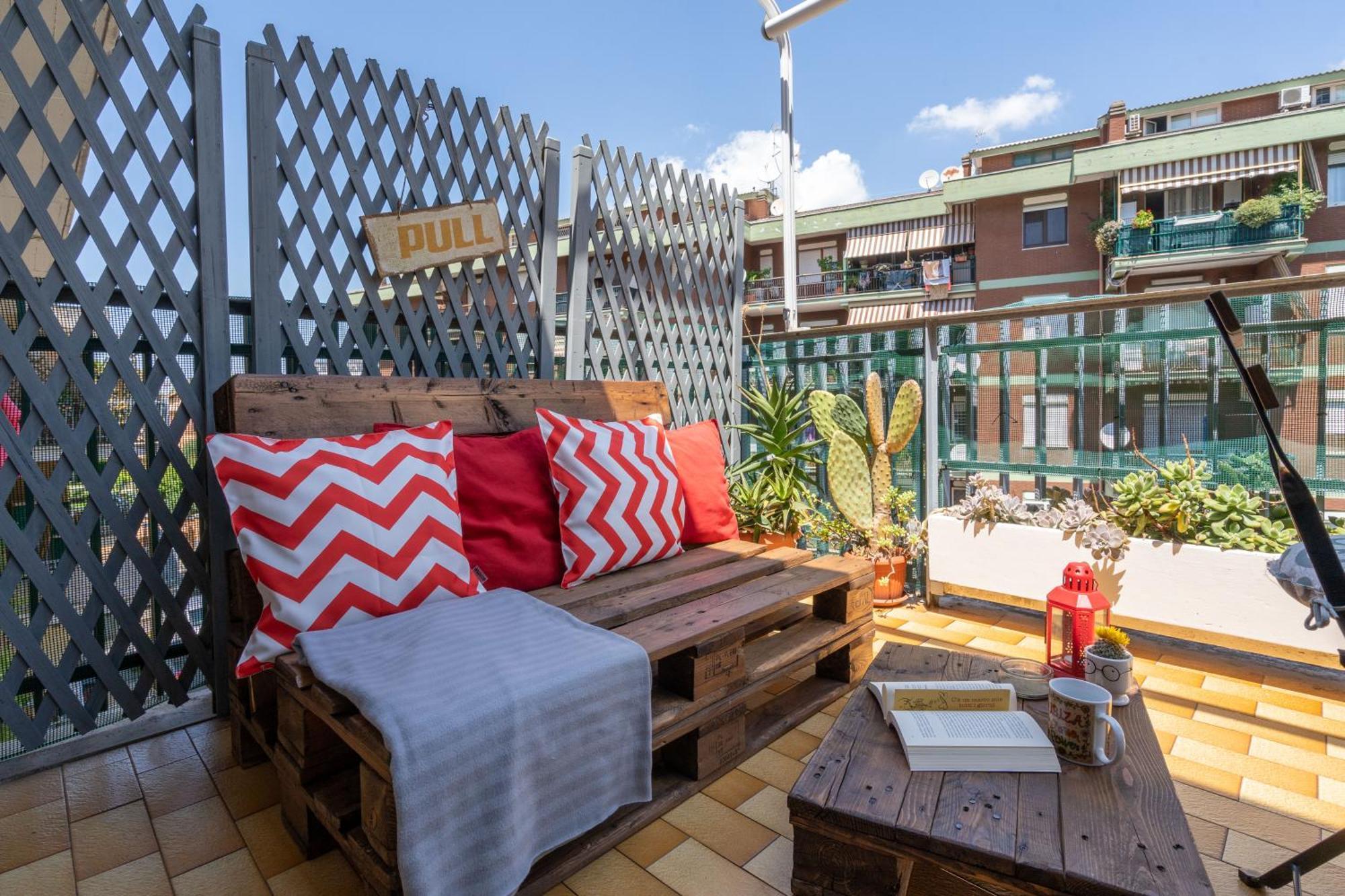 Casa Del Sole - Treno A 10min - Free Parking * Rome