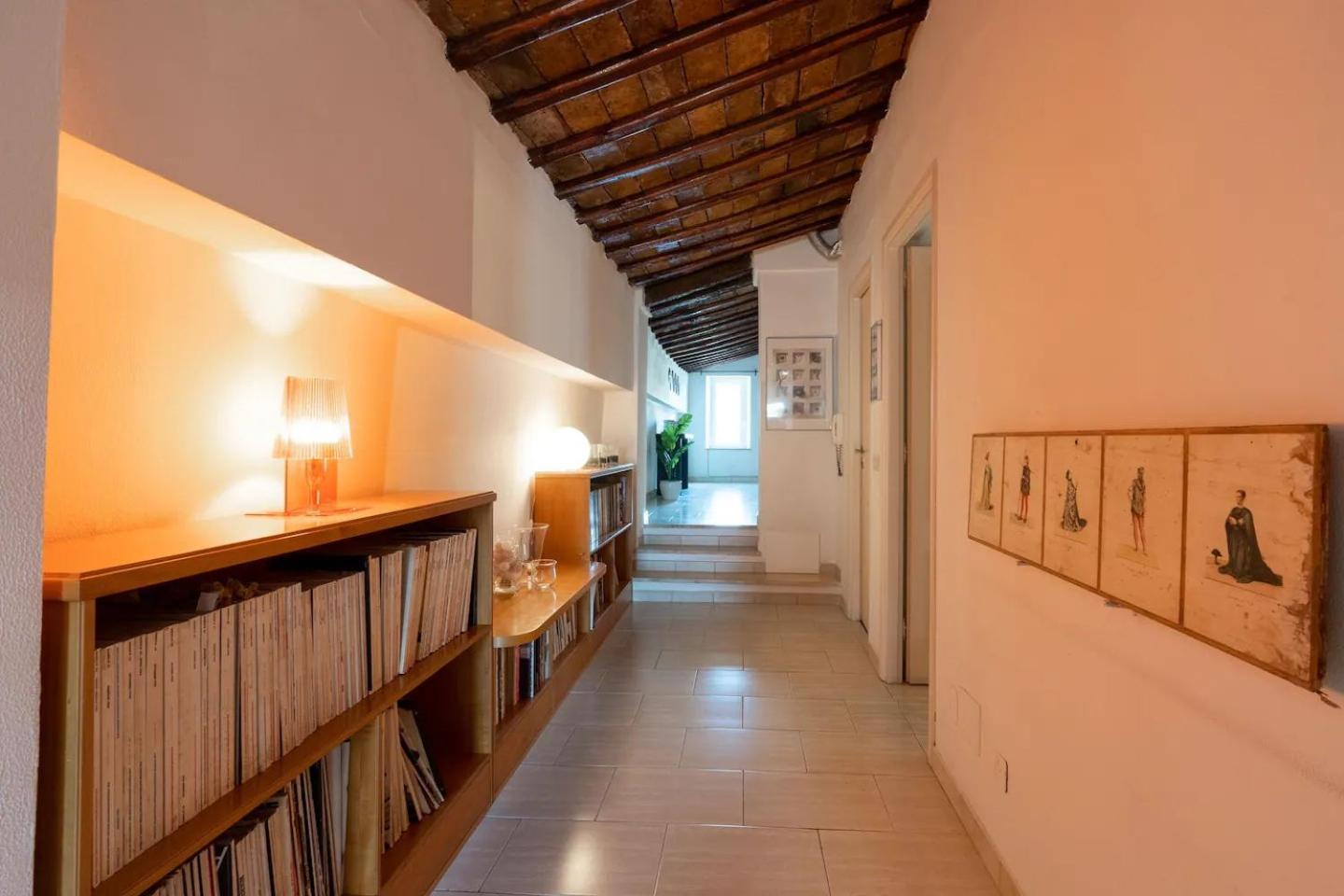 Apartment 15 Min From Piazza Venezia Skyline Sanctuary In Trastevere Rome