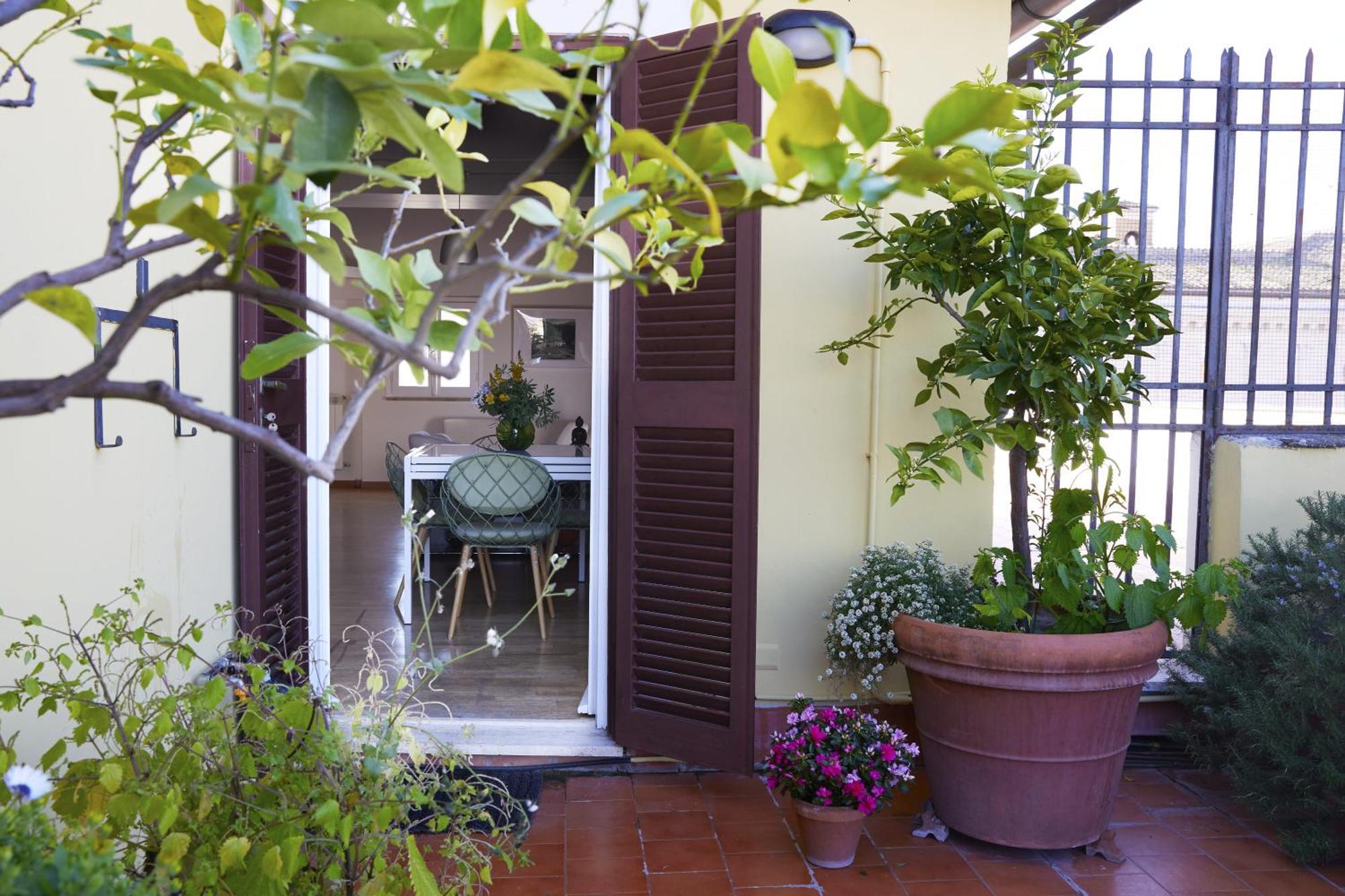 Trasteverehome - Attic Terrace Center Of Baroque Apartamento Roma
