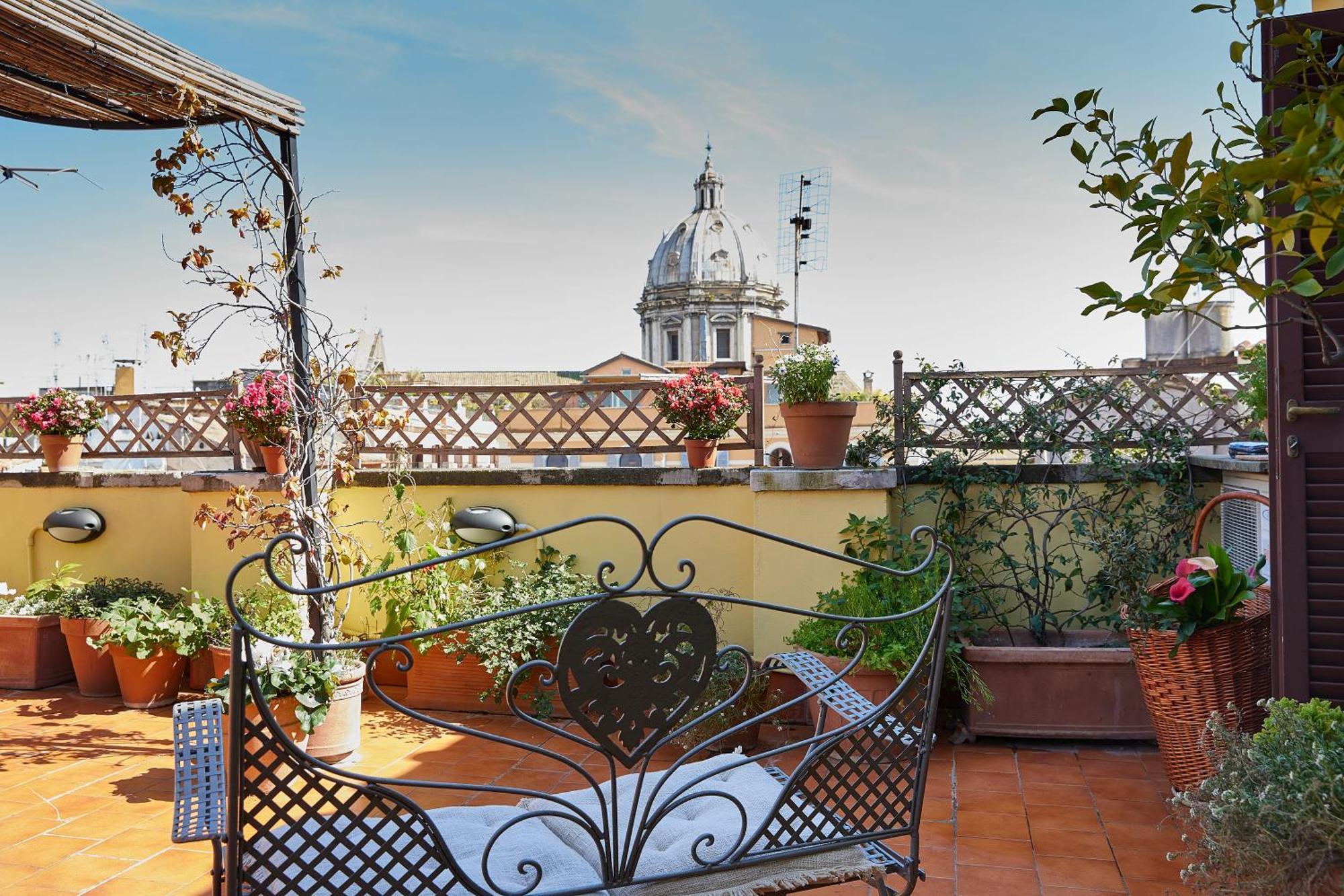 Trasteverehome - Attic Terrace Center Of Baroque Apartamento *