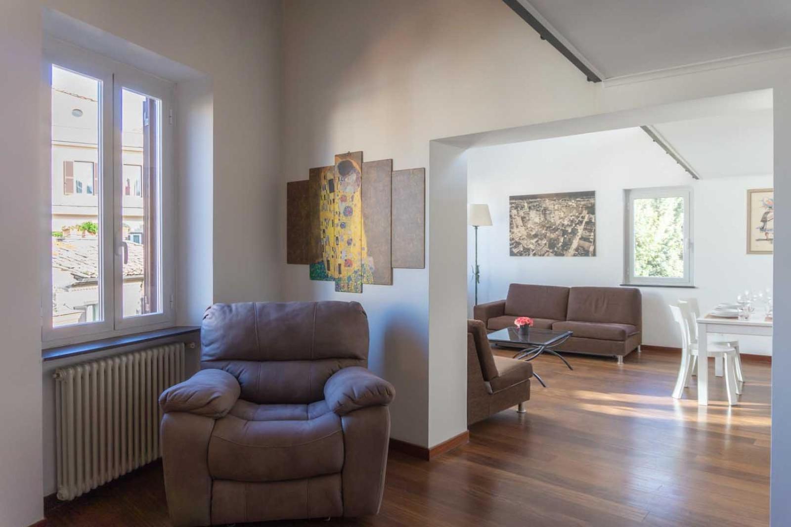 Apartment Lusso E Panorama Senza Paragoni, Loft Trastevere Rome