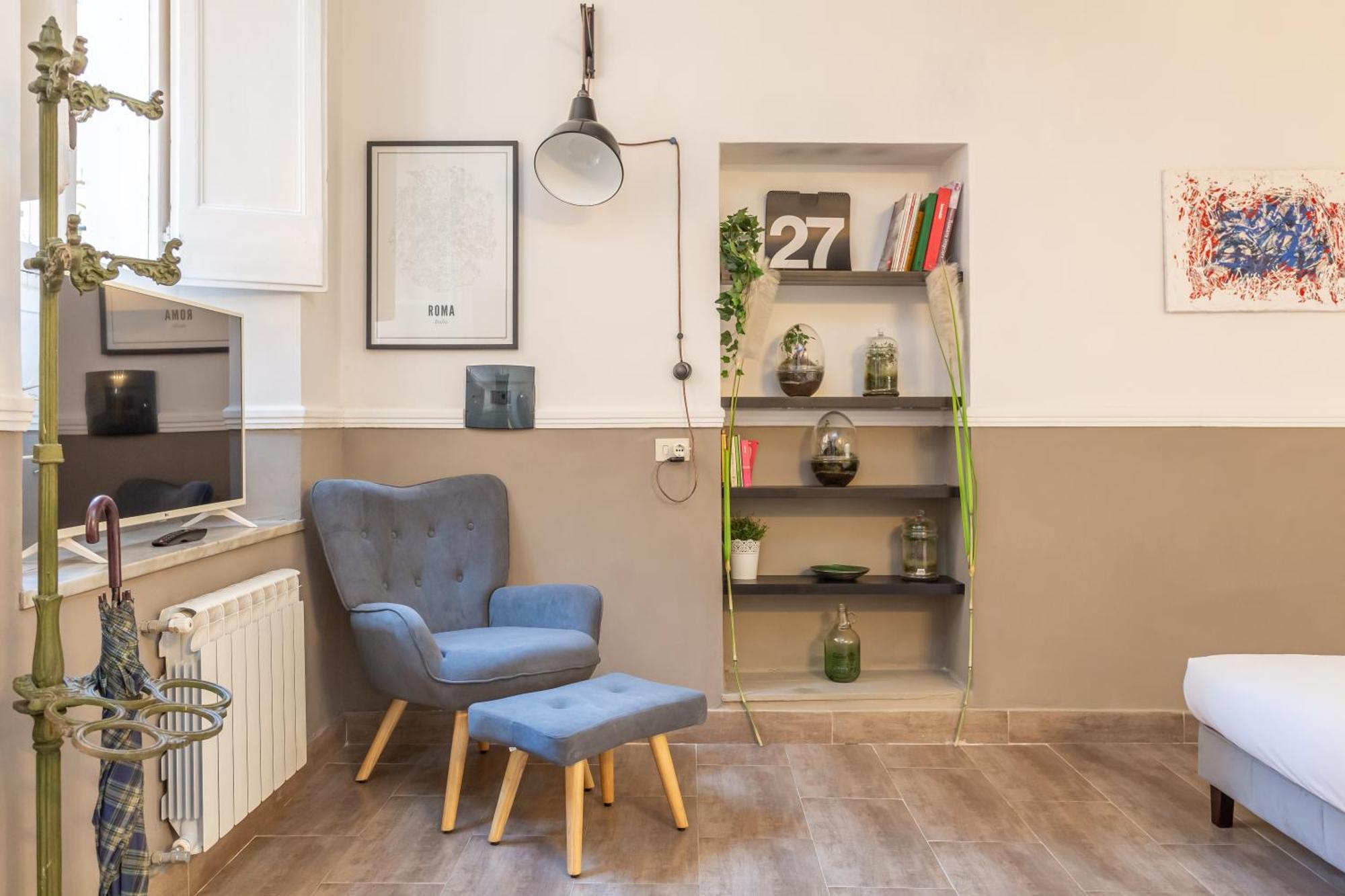 Charm Near Piazza Navona - Cozy Loft For 2 Apartamento Roma