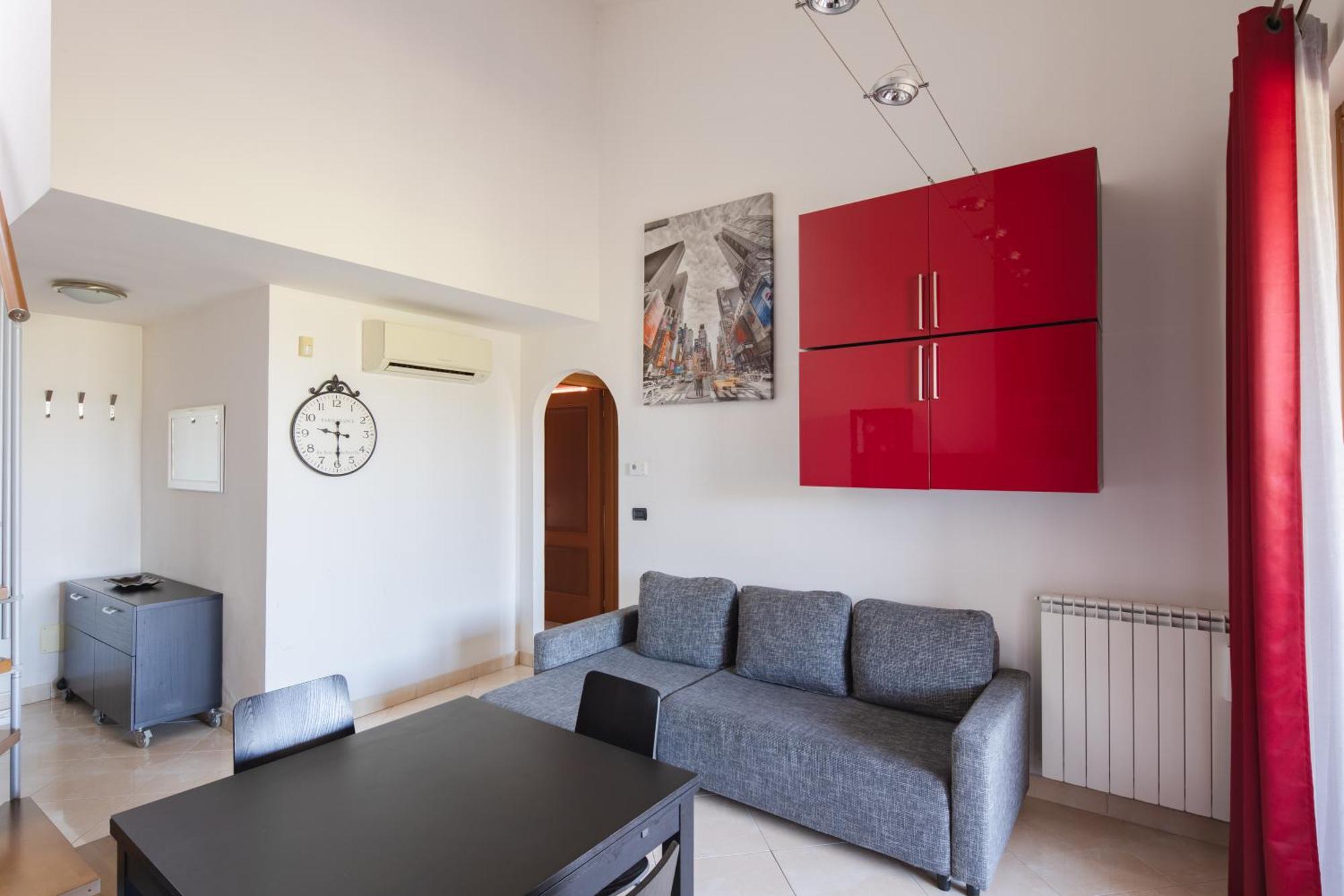 Appartement Eur Moravia Attico Panoramico Con Terrazzo, Fino A 5 Ospiti *