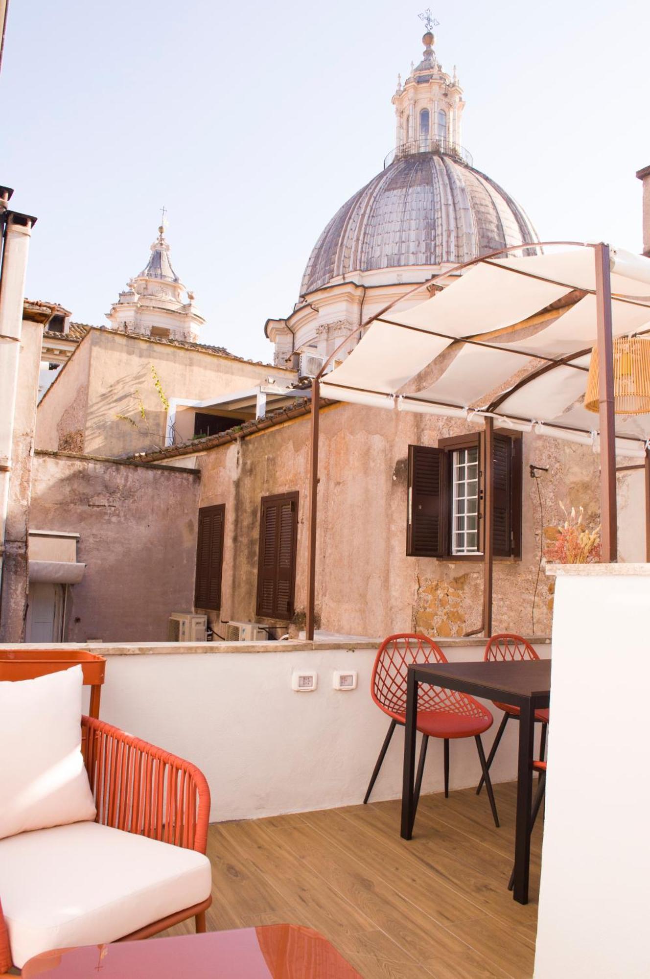Apartment Navona Penthouse - Attico Vista Cupola 4 Posti *
