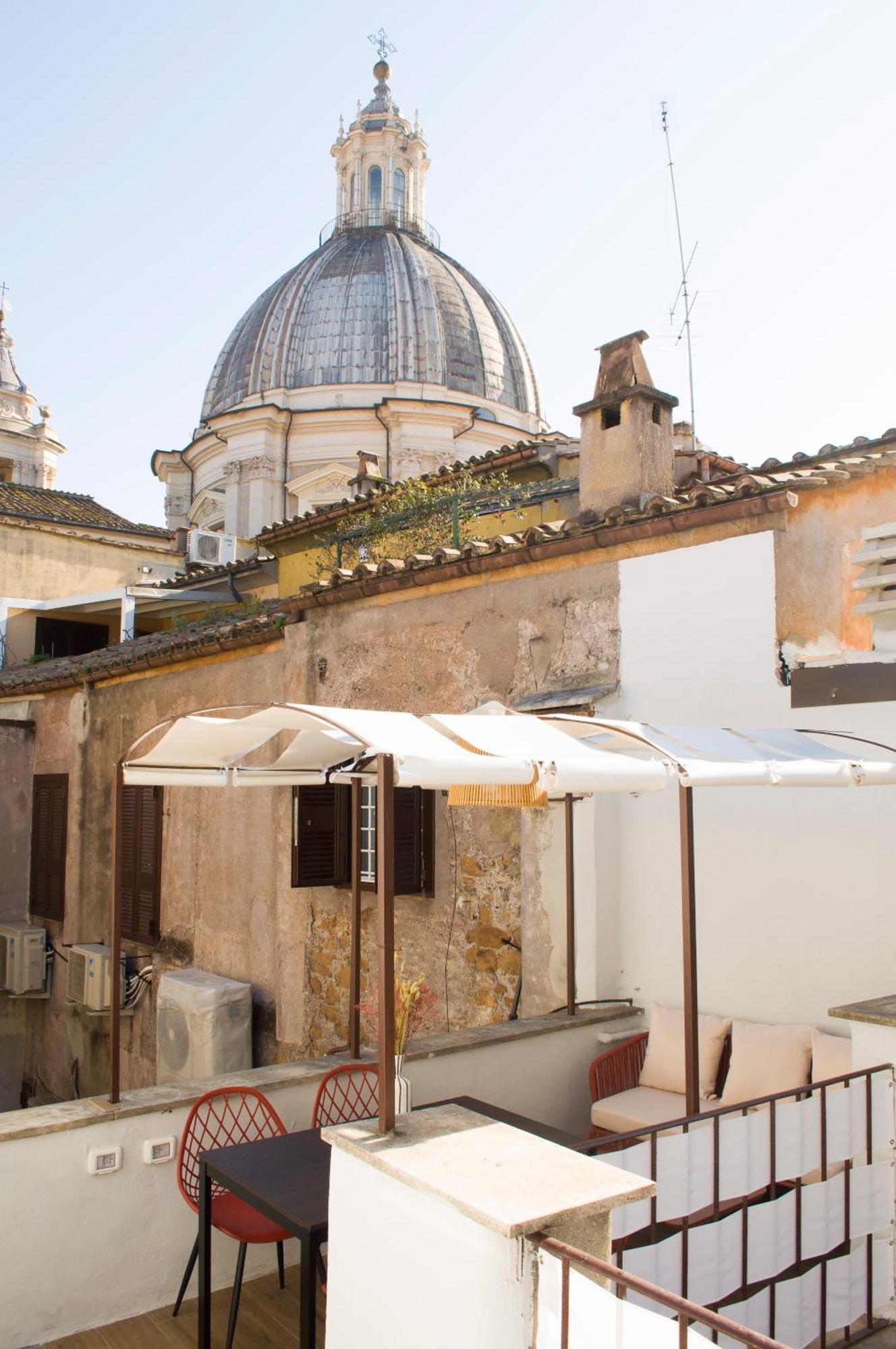 Apartment Navona Penthouse - Attico Vista Cupola 4 Posti *