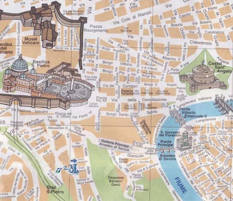 Appartement Le 3 Elle Vaticano San Pietro *
