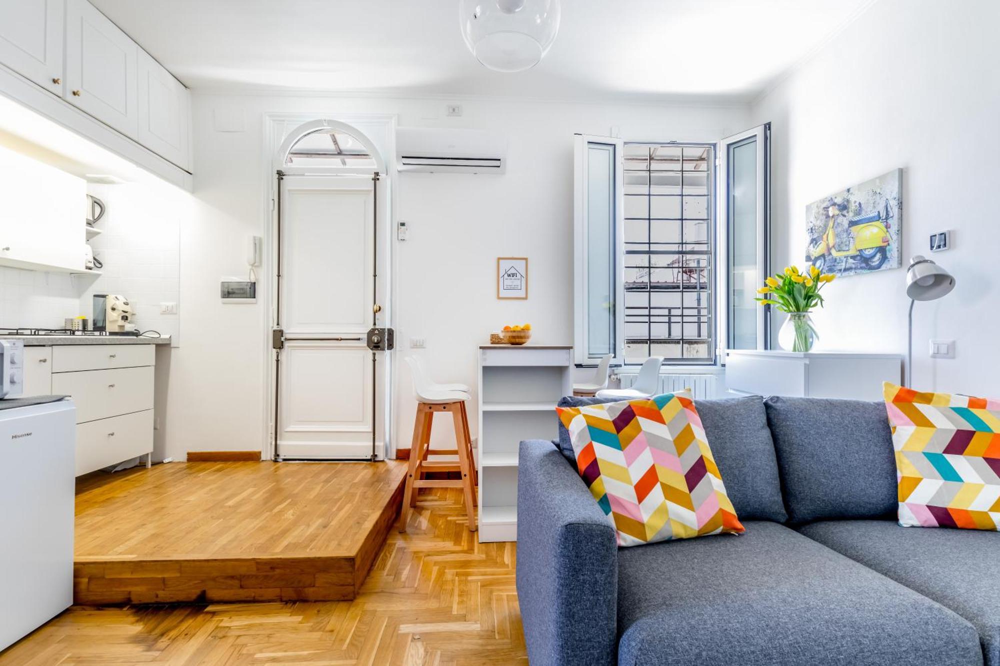 Apartment Attico Nel Cuore Di Con Box Privato Per Auto Rome