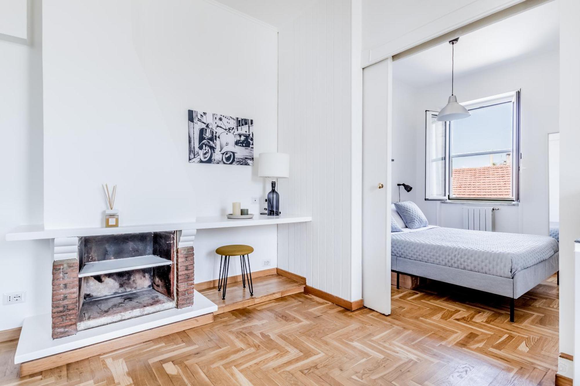 Apartment Attico Nel Cuore Di Con Box Privato Per Auto *