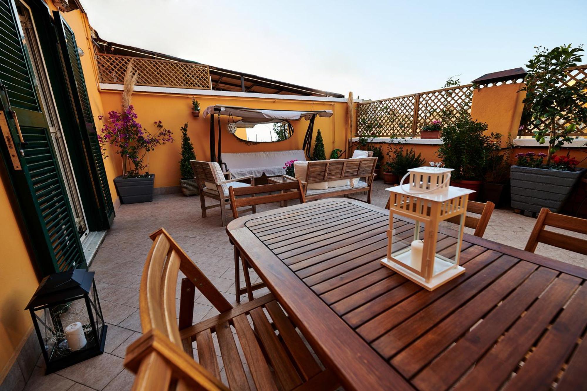 Terrace - Meospiti Penthouse Appartement *
