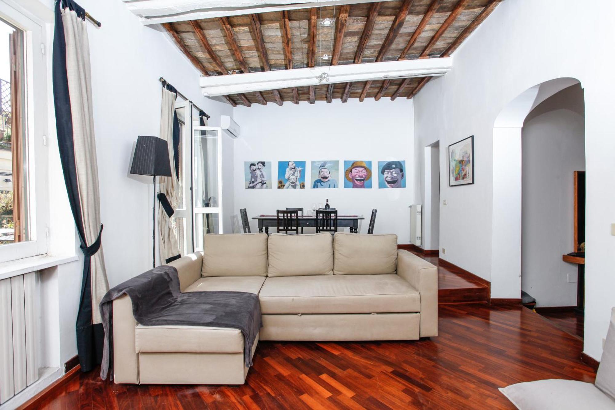 Above Pantheon Roof Apartment