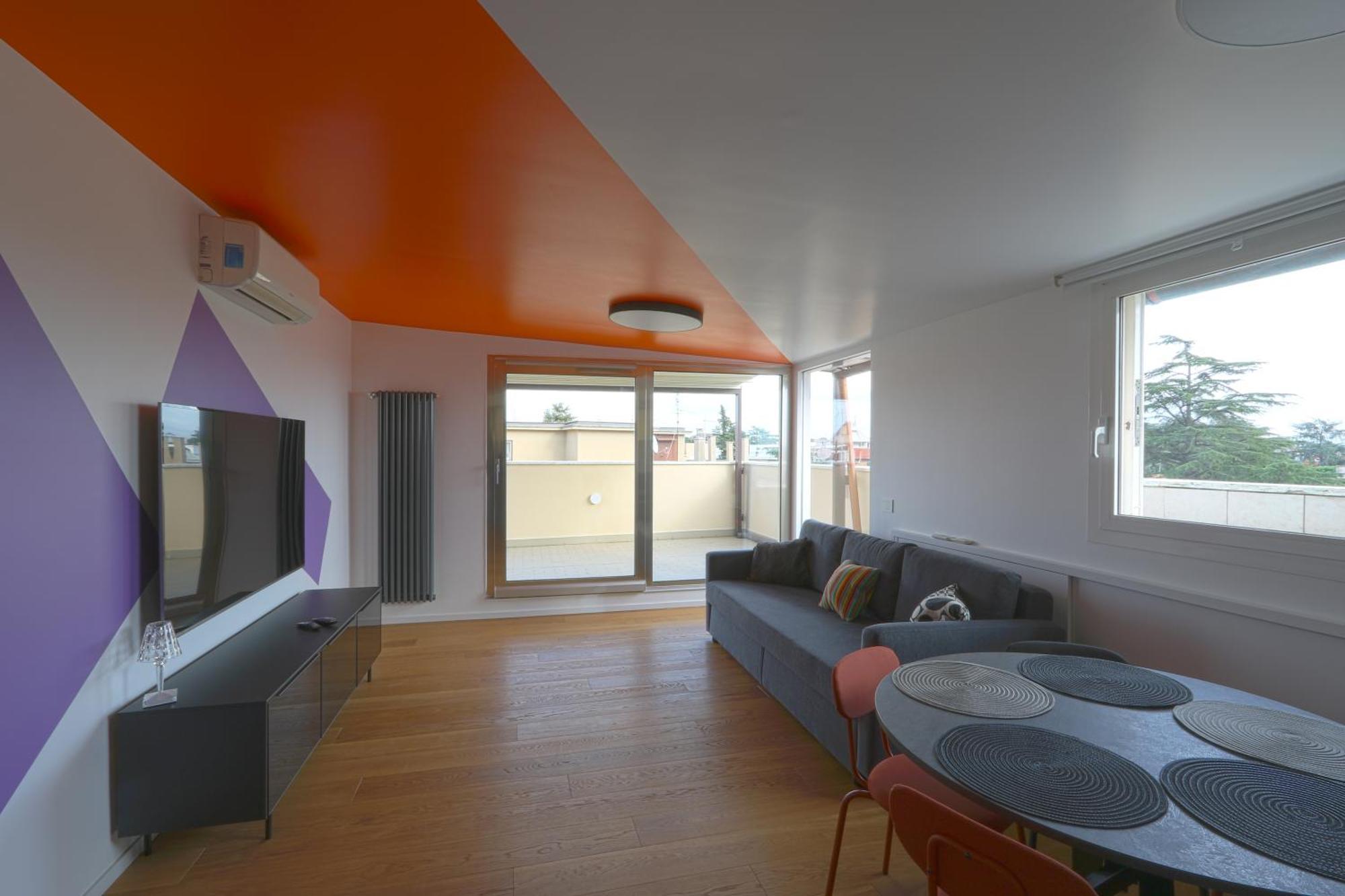 Apartamento Angela Attico A Pochi Minuti Dal Gemelli E Stazione Fl3 Direzione San Pietro - Centro *