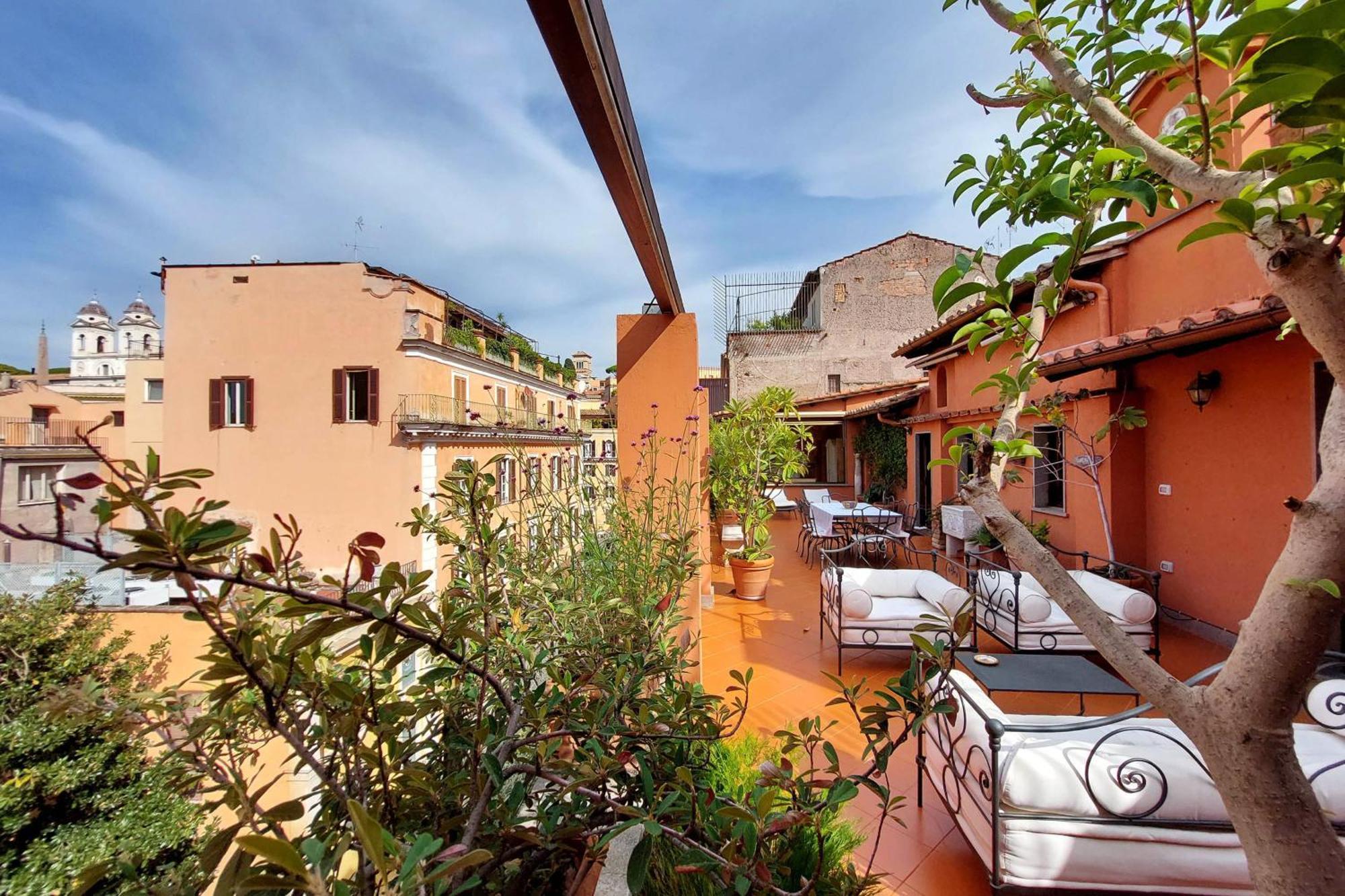 Treasurerome Spanish Steps Penthouse Rome