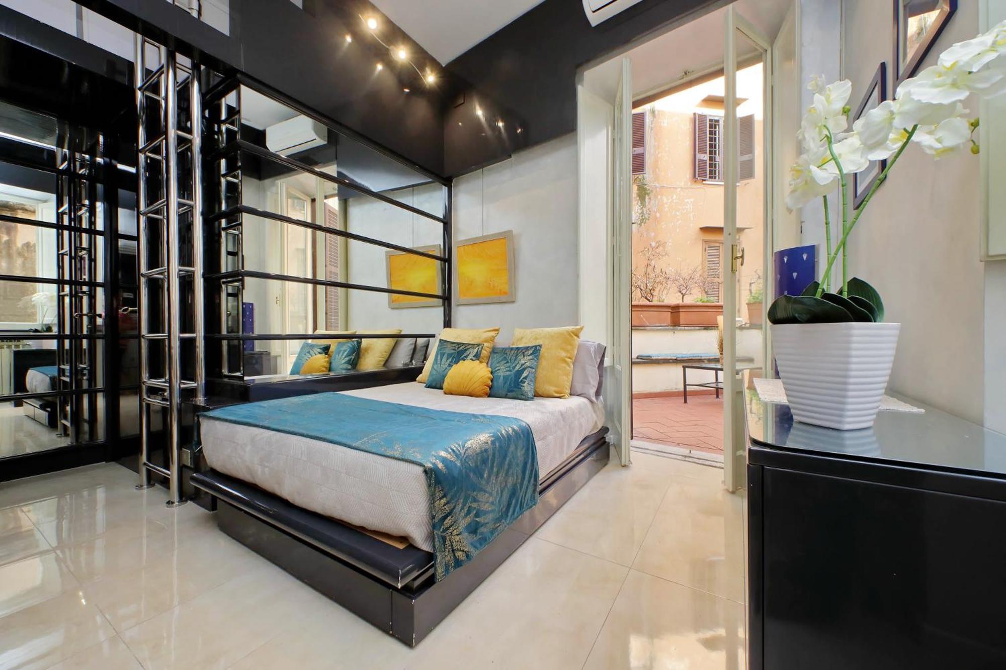 Appartement Charming Loft With Terrace At The Quirinale