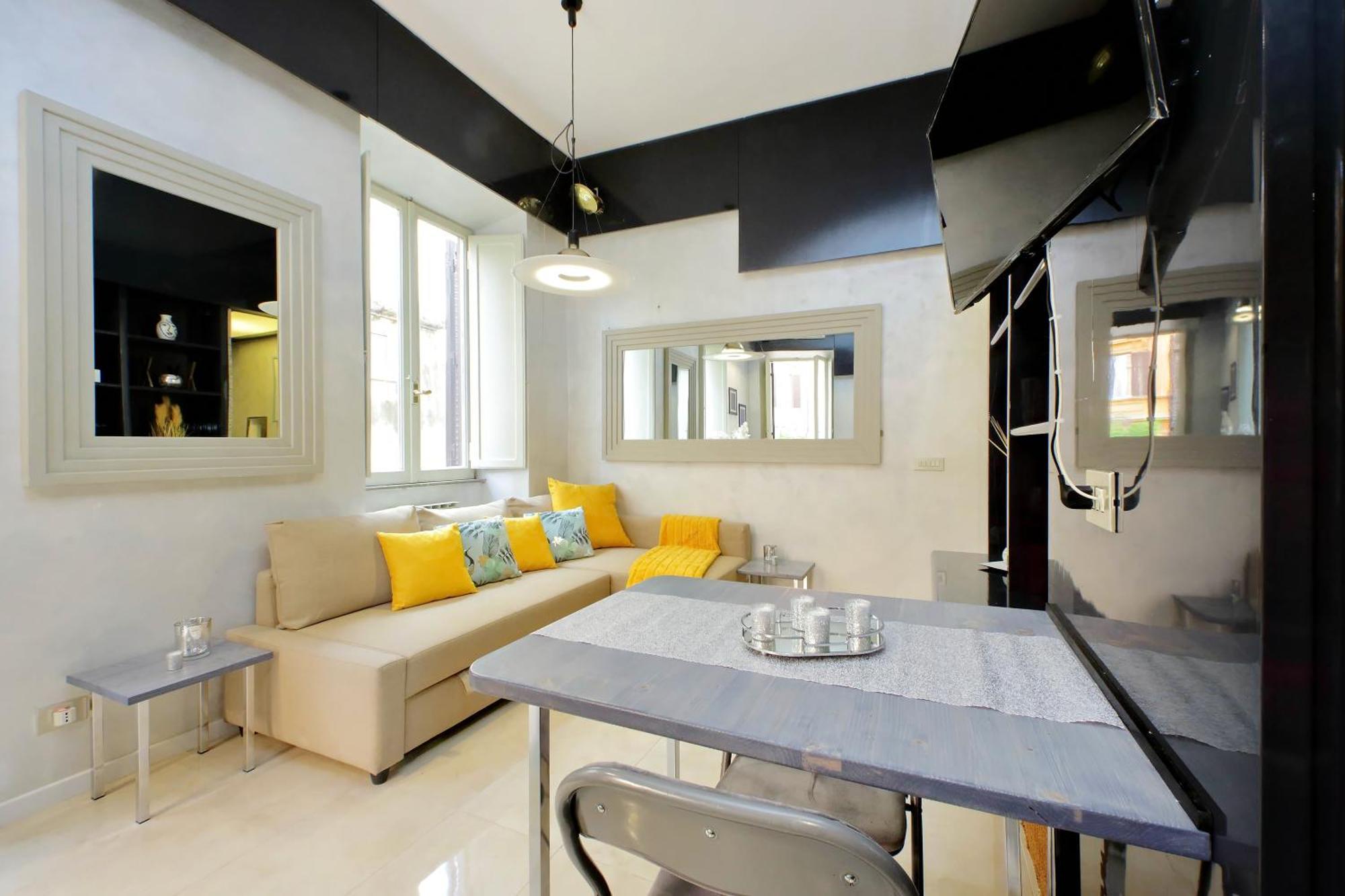Charming Loft With Terrace At The Quirinale Appartement *