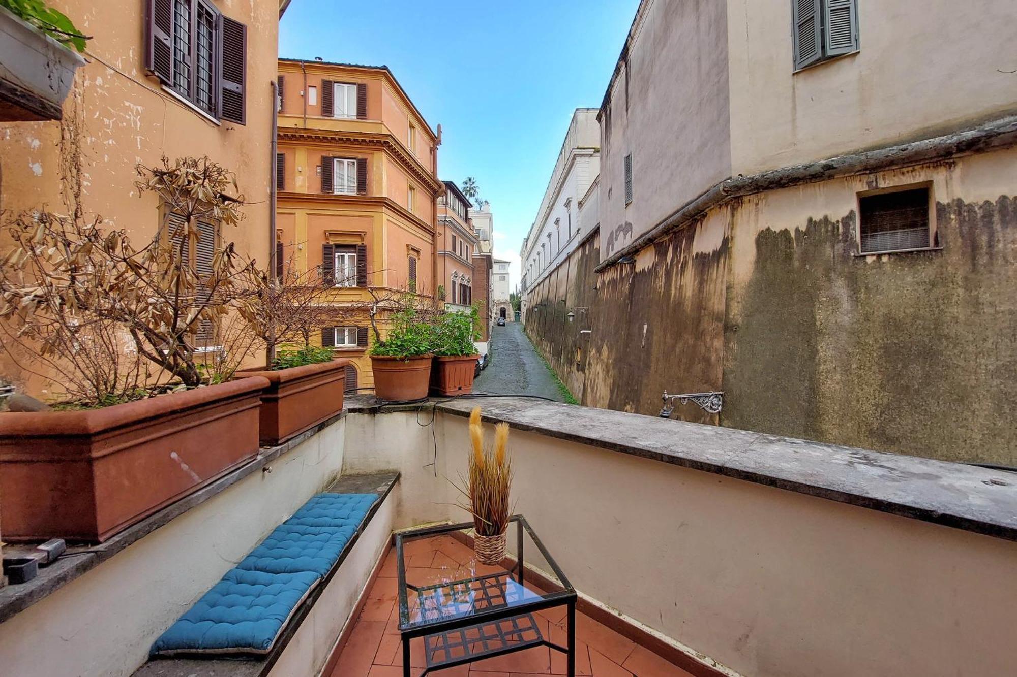 Appartement Charming Loft With Terrace At The Quirinale Rome