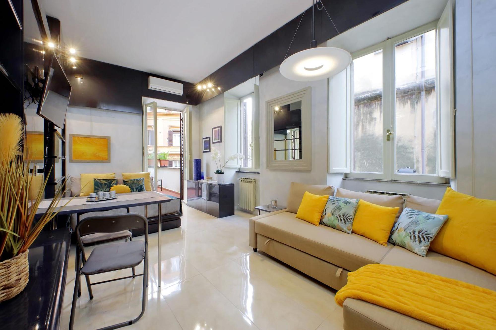 Charming Loft With Terrace At The Quirinale Appartement *
