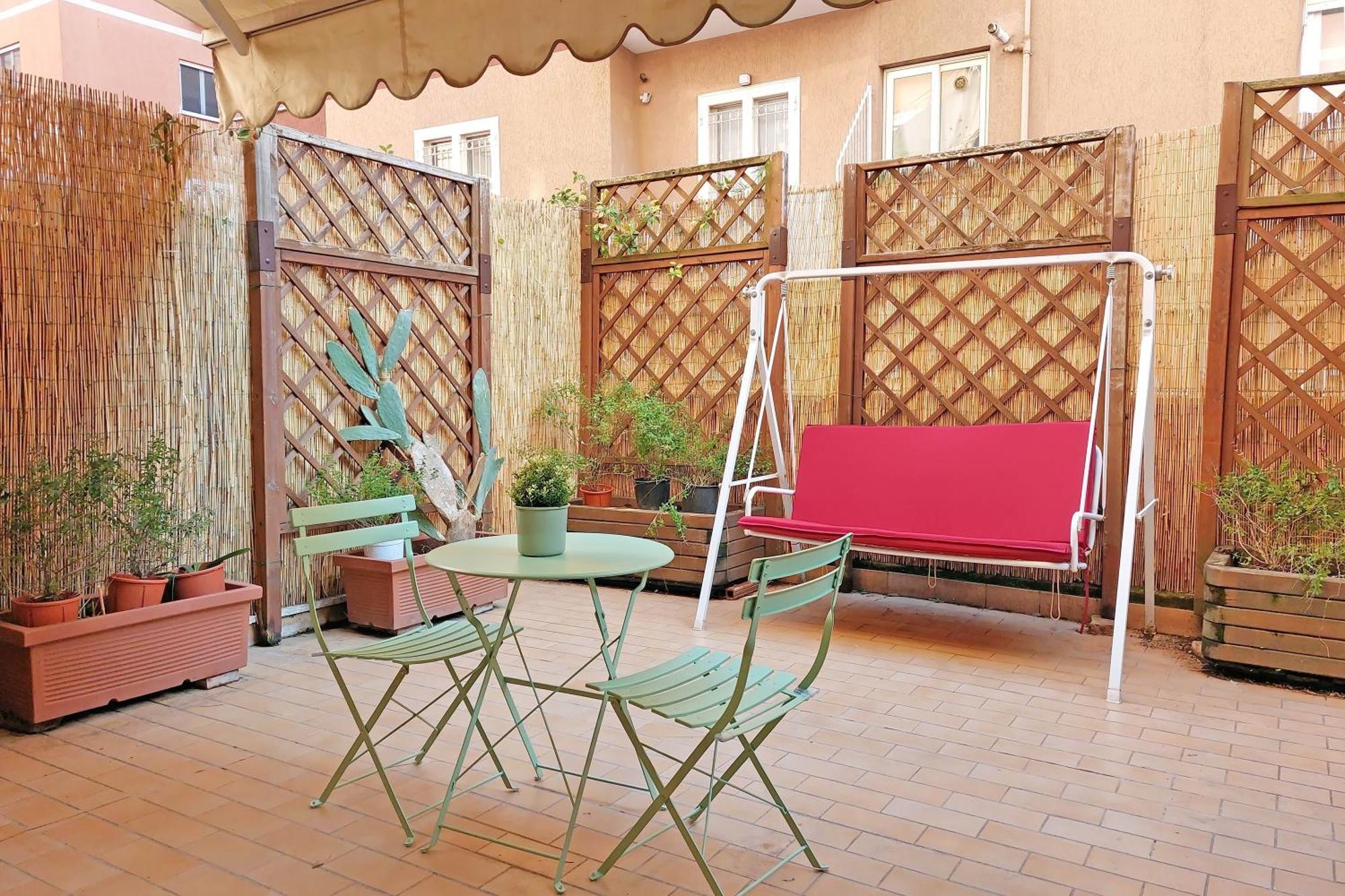 Vatican With Cute Terrace Apartment Rome