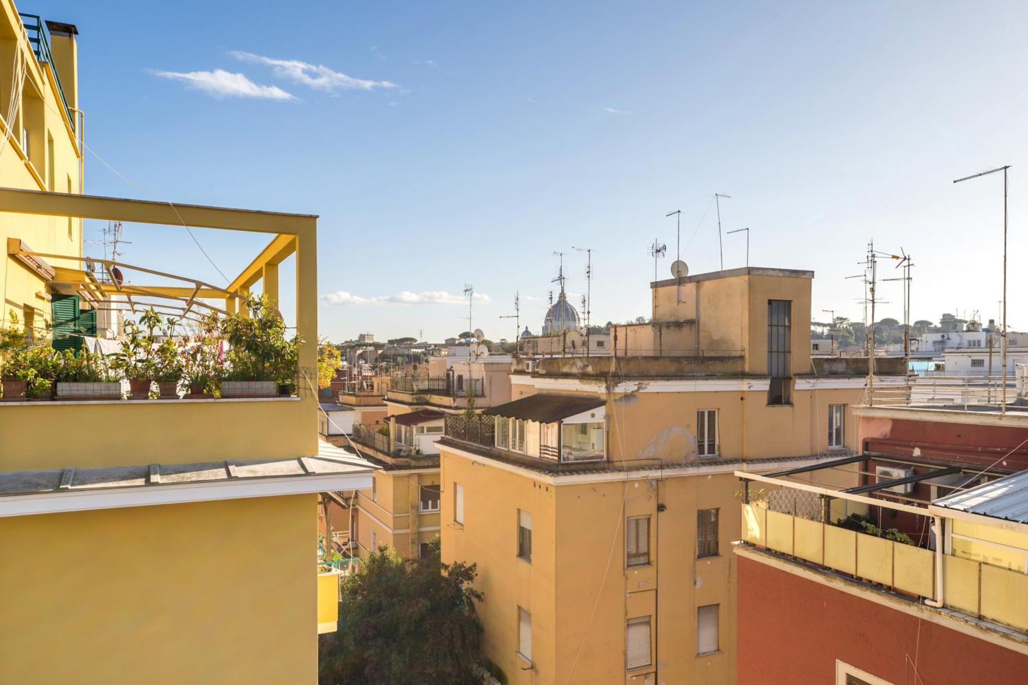 Appartamento Welcome Dhome - Cozy Penthouse With St. Peter View Roma