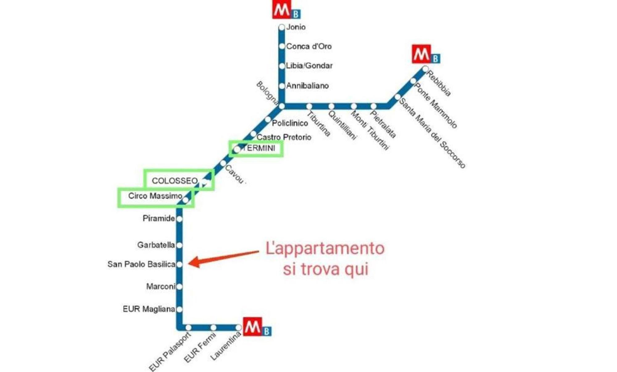 Casa Paolina A Metro San Paolo *