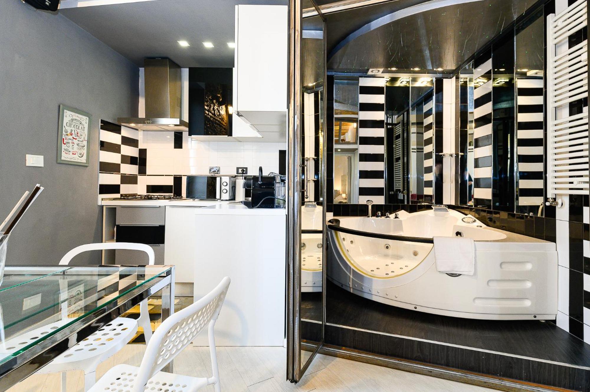 Apartment Stylish With Jacuzzi By Ndp Rent Rome