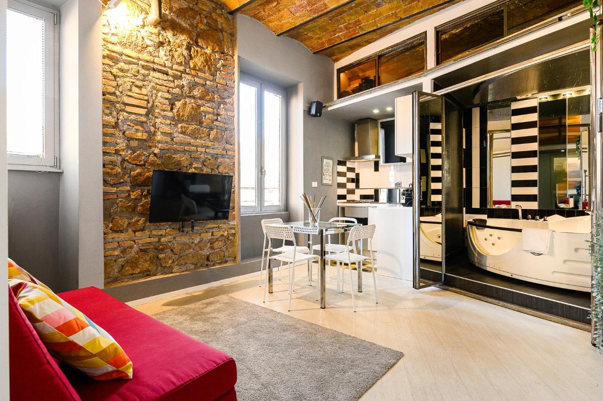 Stylish With Jacuzzi By Ndp Rent Apartment Rome