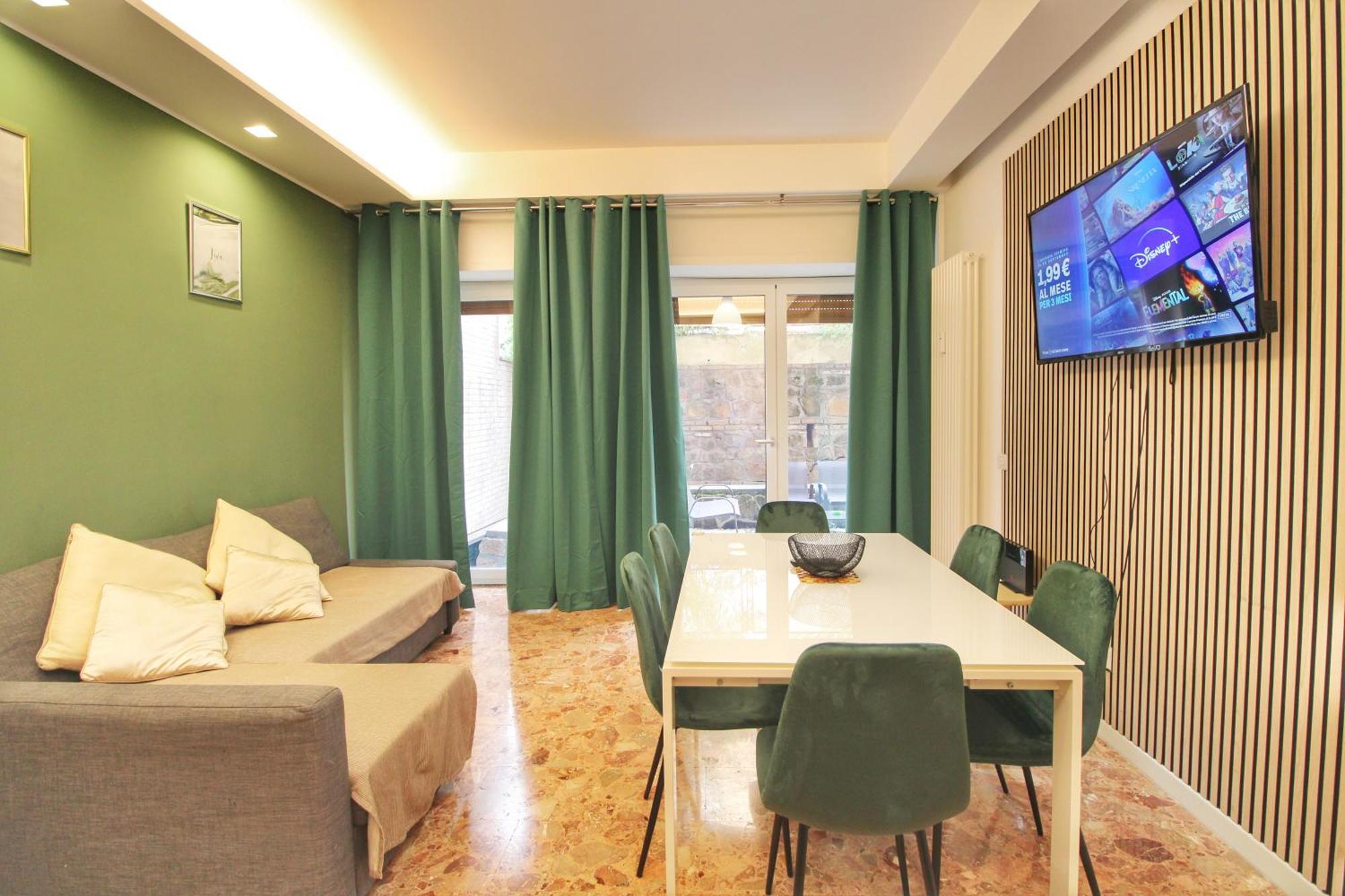 Delicious 2 Bed And Garden By Yh * Rome