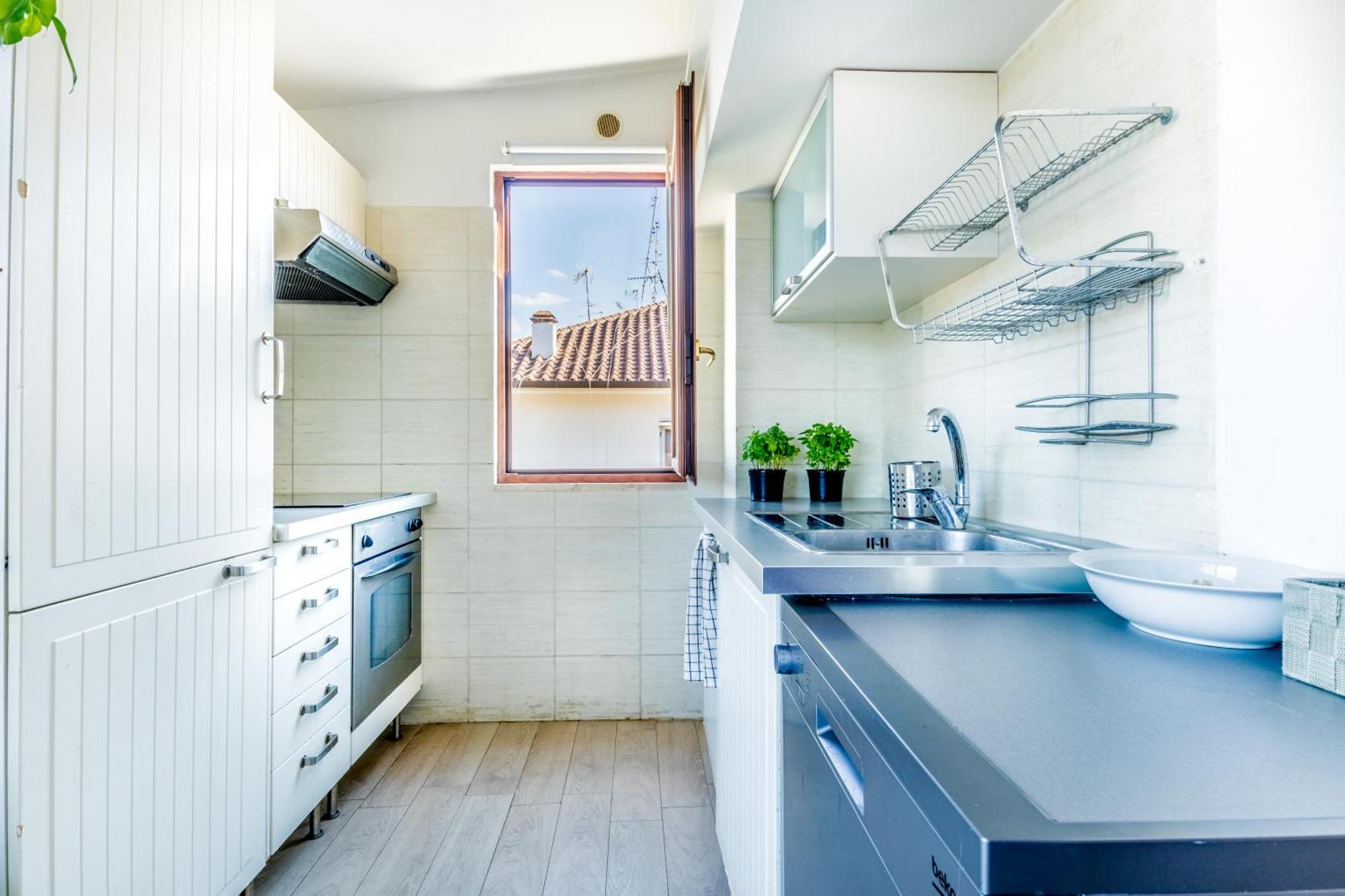 Apartment Attico Trilocale In Zona Farnesina