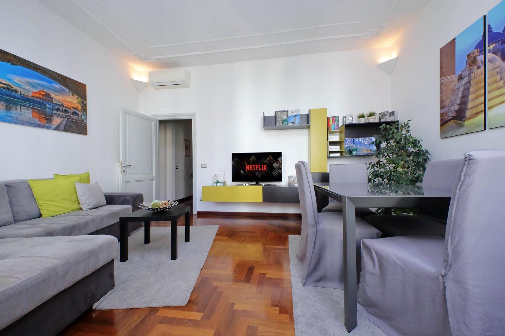 Appartement Luxury Vaticano-s'peter Basilica - Netflix Wifi - Aircond